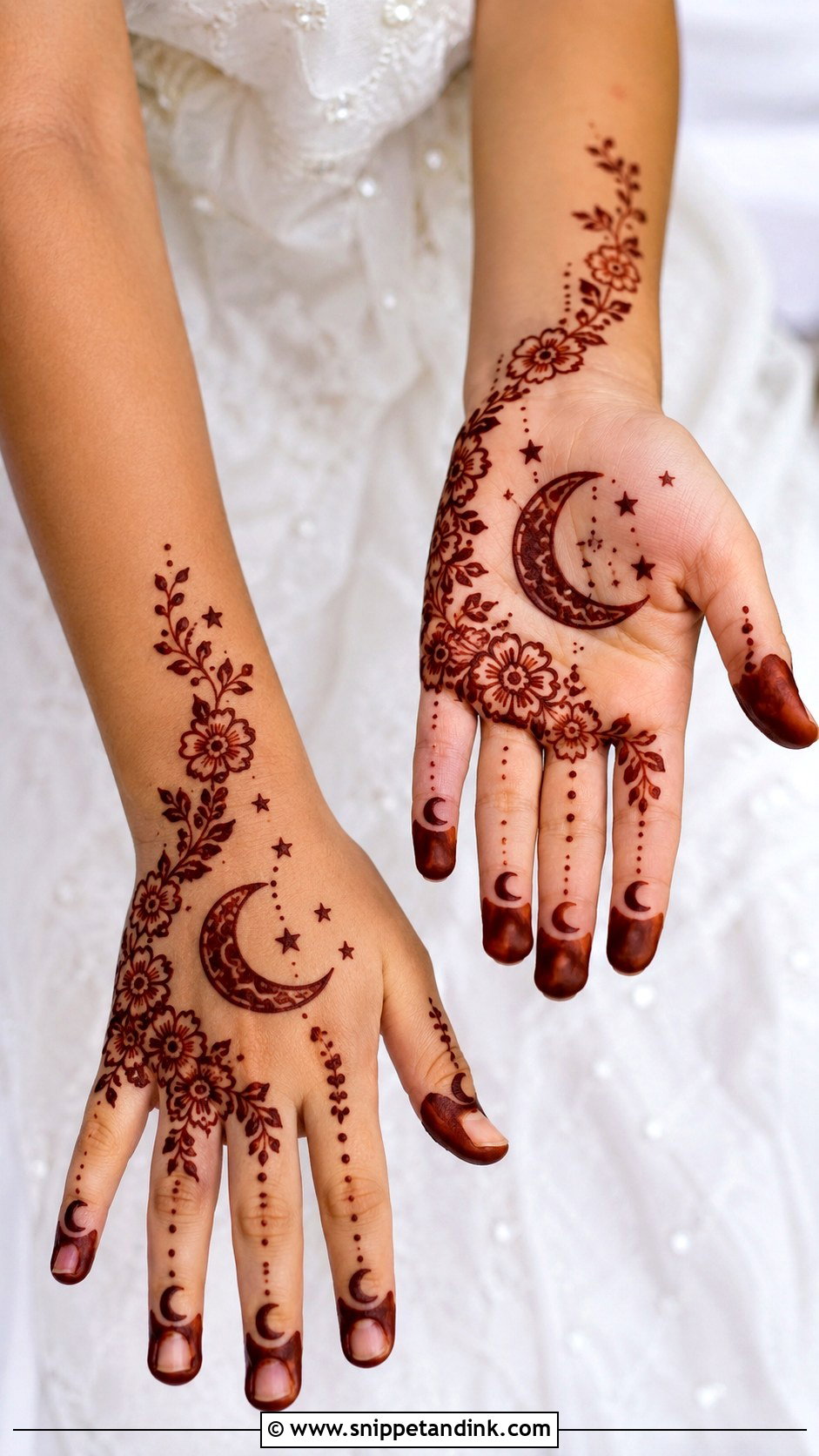 Eid Mehndi Design For Kids - Snippet and Ink - 30 Kids Children Mehndi Designs