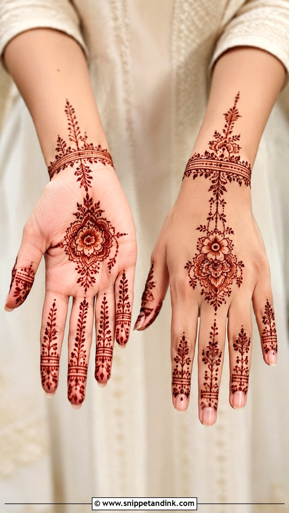 Eid Mehndi Design For Short Fingers - Snippet and Ink - 35 Mehndi Designs for Eid