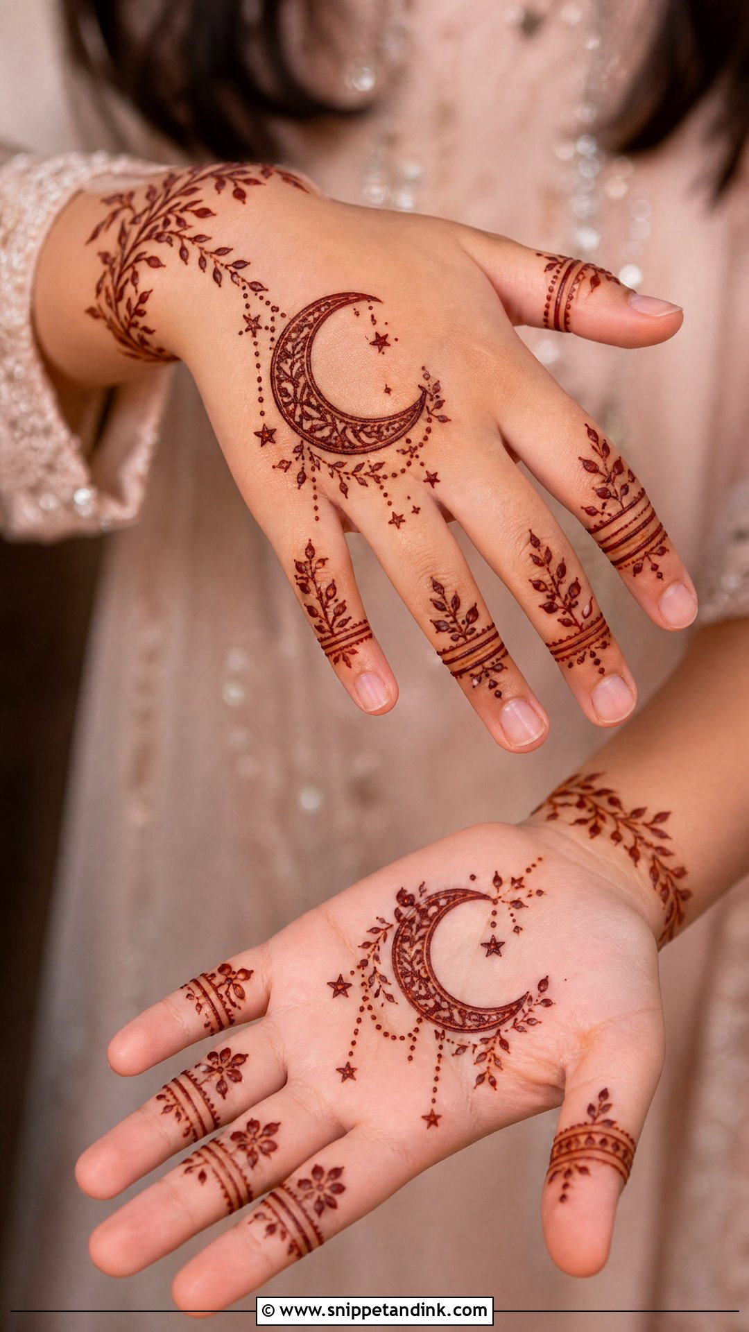 Eid Mehndi Design for Children - Snippet and Ink - 30 Mehndi Designs for Children