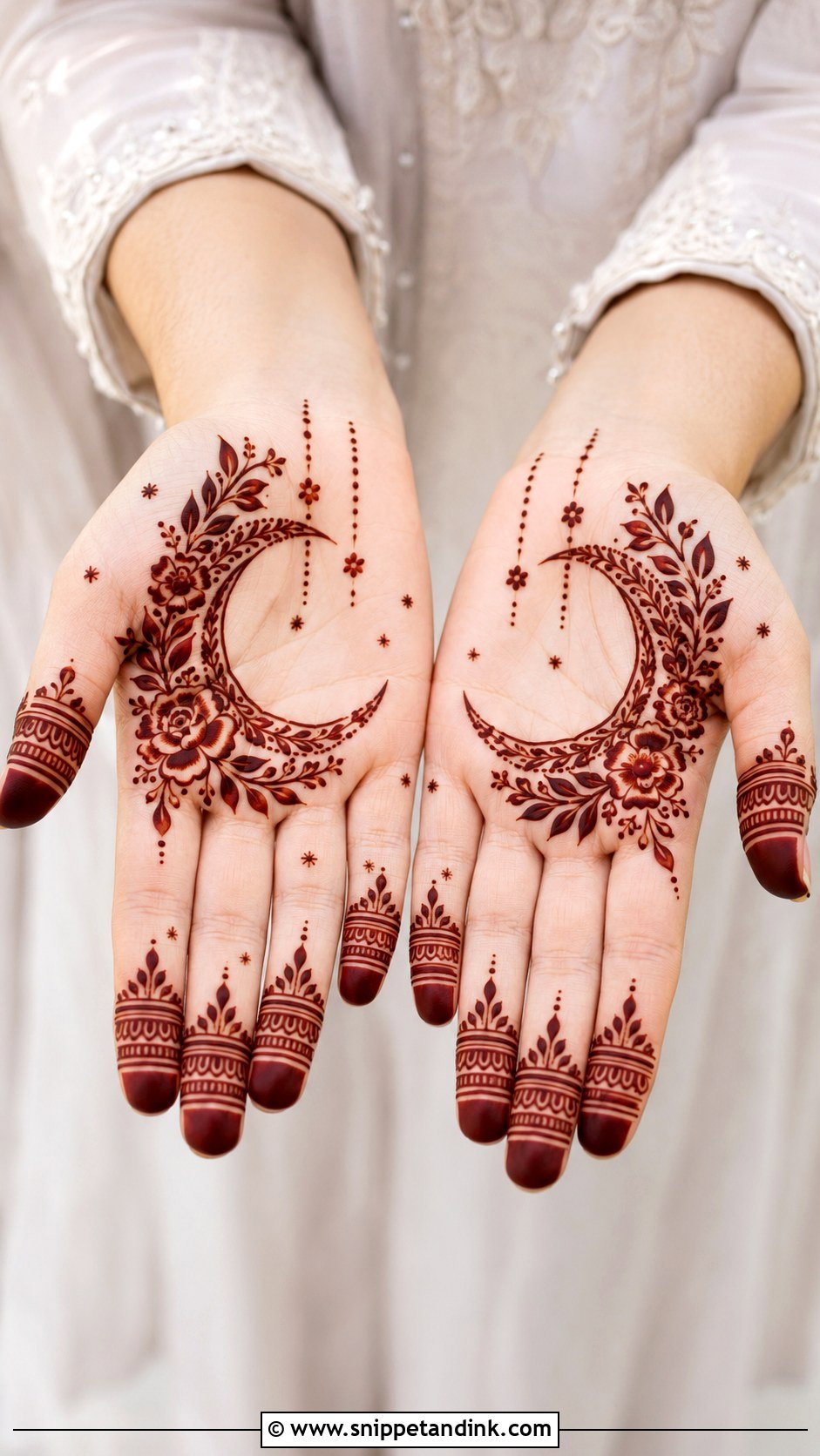Eid Palm Mehndi Design - Snippet and Ink - 35 Only Palm Mehndi Design Ideas