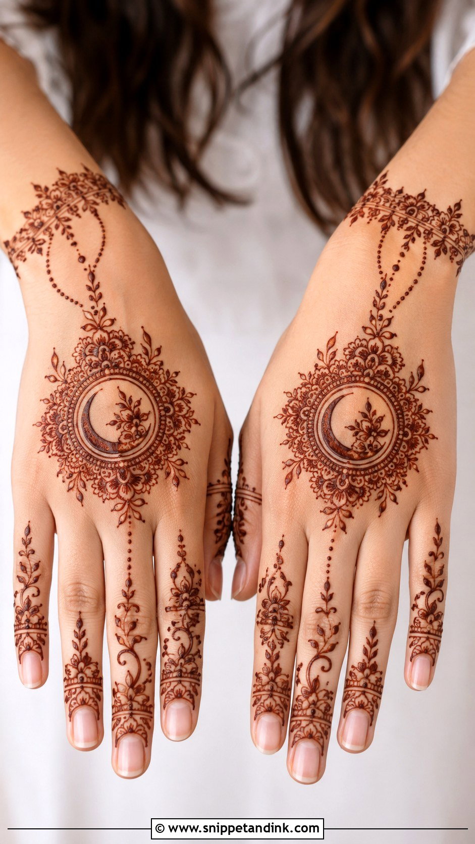 Eid Tikki Mehndi Design - Snippet and Ink - 35 Tikki Mehndi Design Ideas