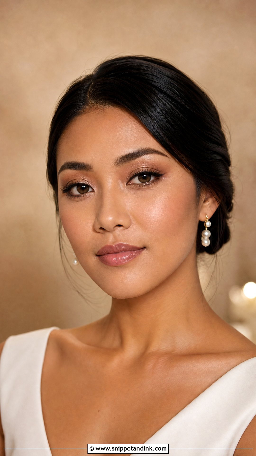 Elegant Autumn Bridal Makeup - Snippet and Ink - 20 Autumn Bridal Makeup Ideas