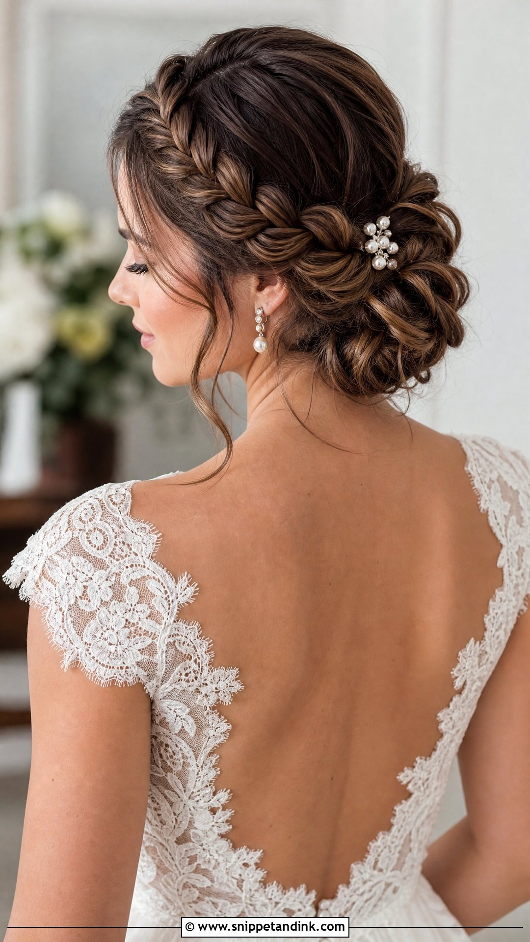 Elegant Brautfrisur Braided Updo - Snippet and Ink - 15 Brautfrisur Elegant