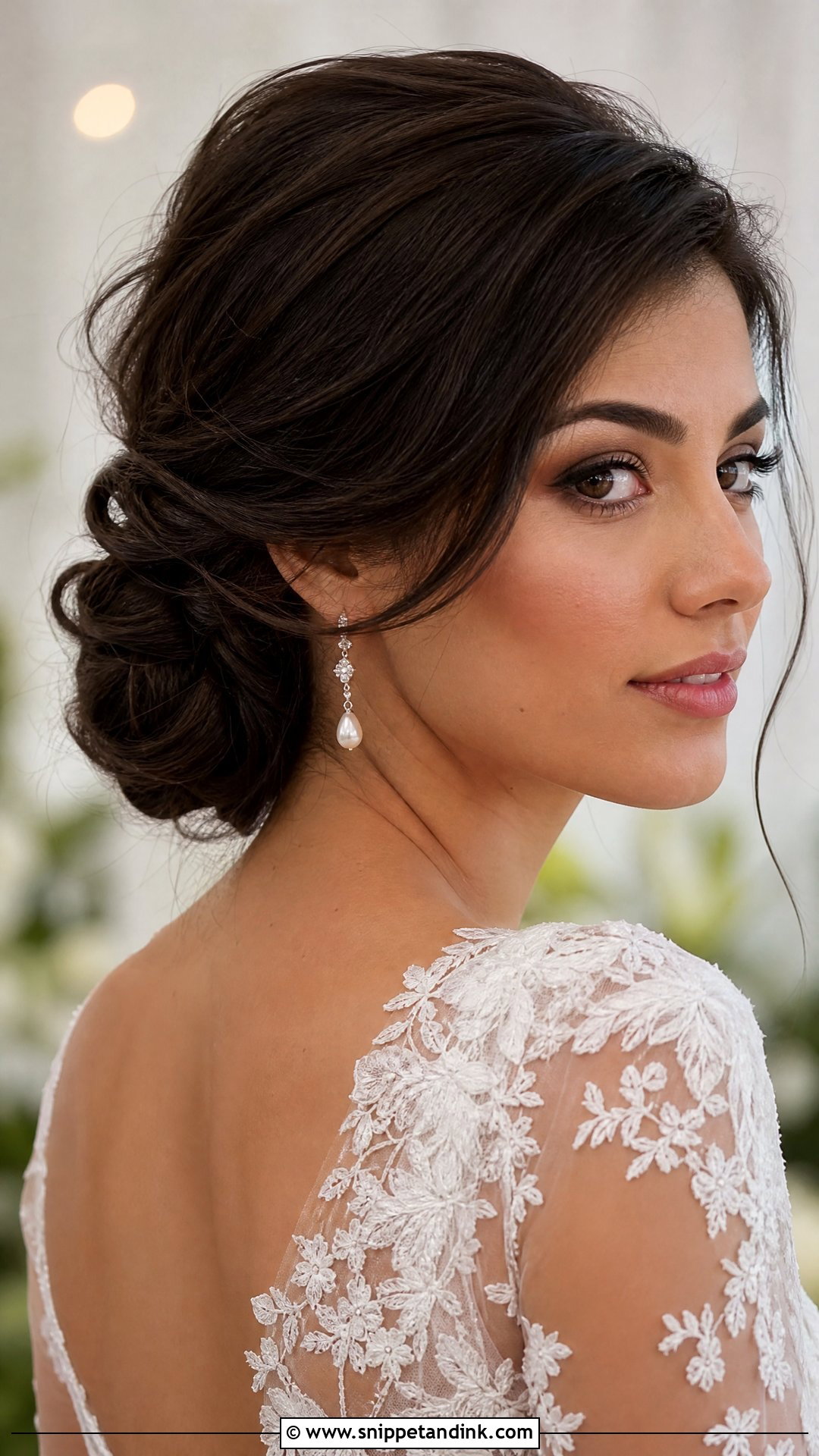 Elegant Brautfrisur Chignon - Snippet and Ink - 15 Brautfrisur Elegant