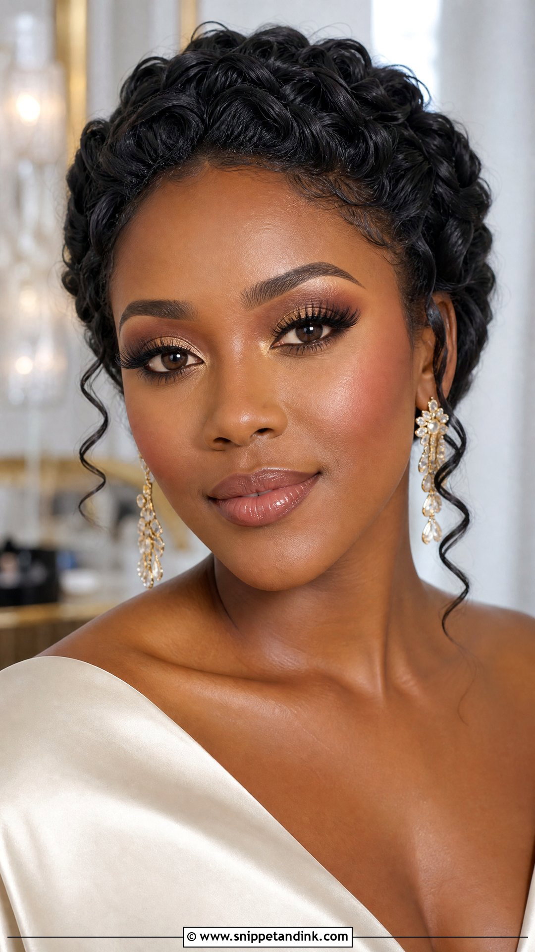 Elegant Bridal Makeup For Dark Brown Eyes - Snippet and Ink - 25 Elegant Wedding Makeup for Brown Eyes