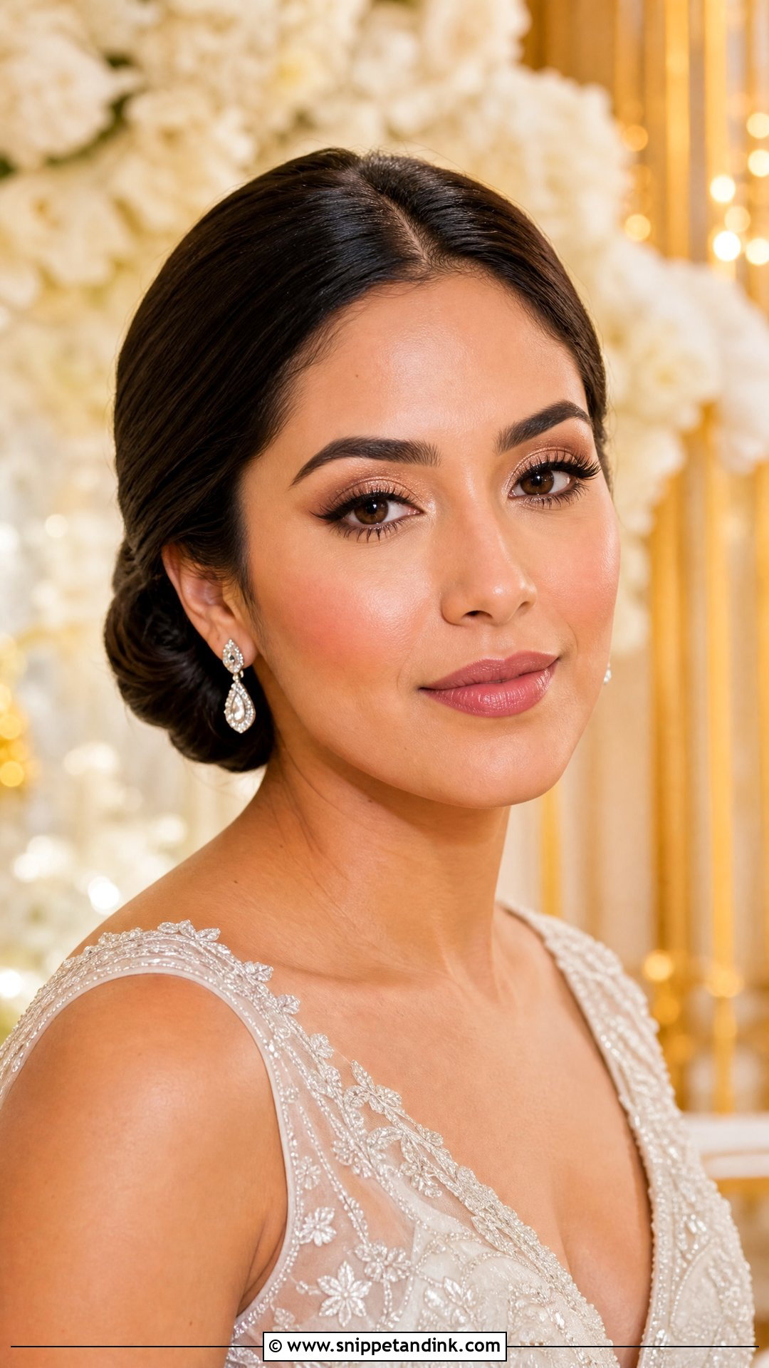 Elegant Bridal Makeup - Snippet and Ink - 20 Wedding Day Makeup for Bride Ideas