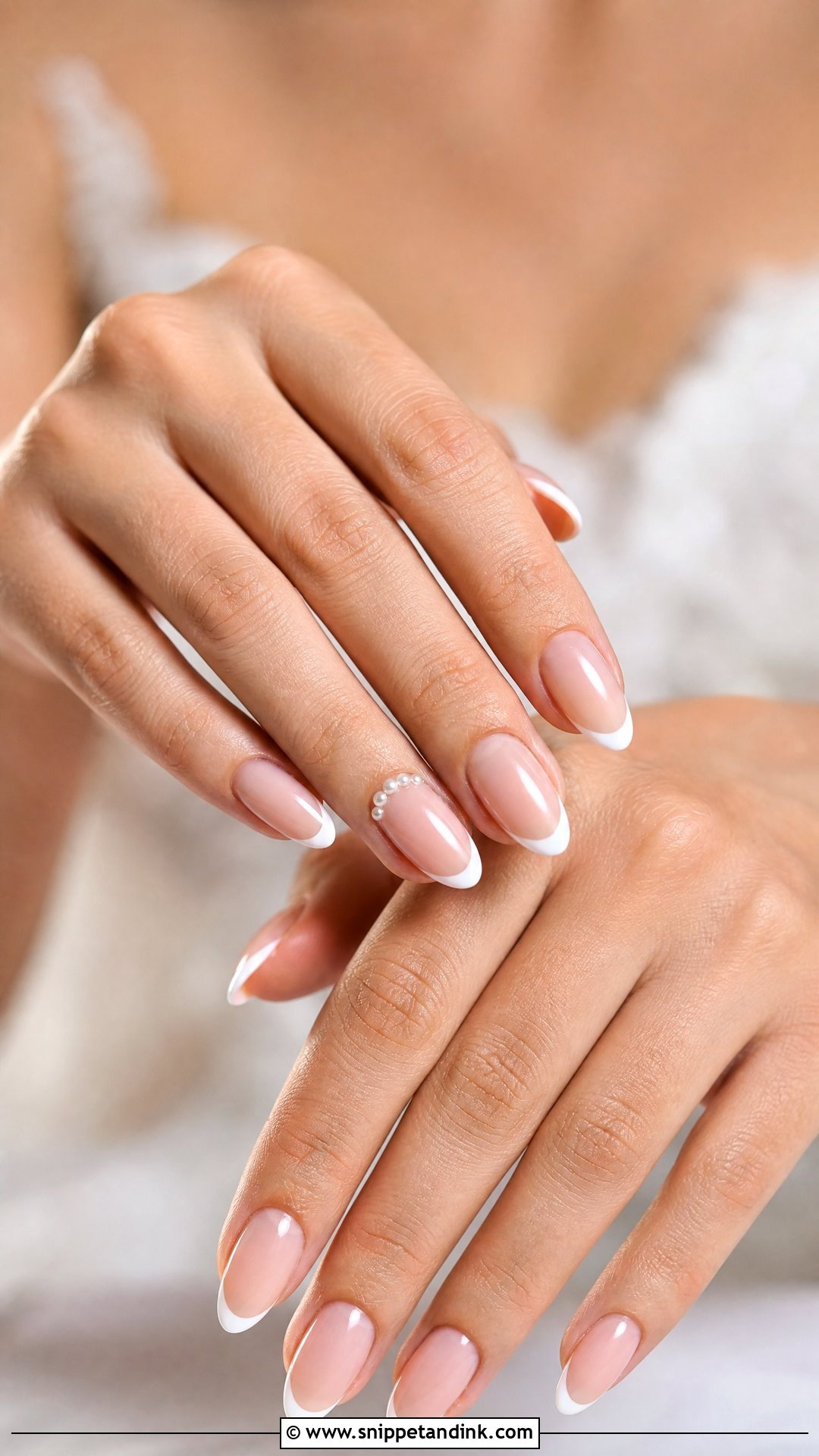 Elegant Bride Nails - Snippet and Ink - 35 Bride Nails