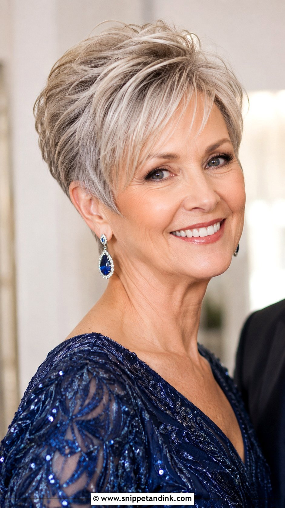 Elegant Pixie Cut Style - Snippet and Ink - 20 Mother of the Bride Wedding Hairstyles