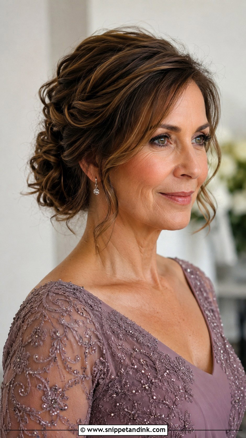 Elegant Short Updo With Twists - Snippet and Ink - 25 Mother of the Bride Short Hairstyles