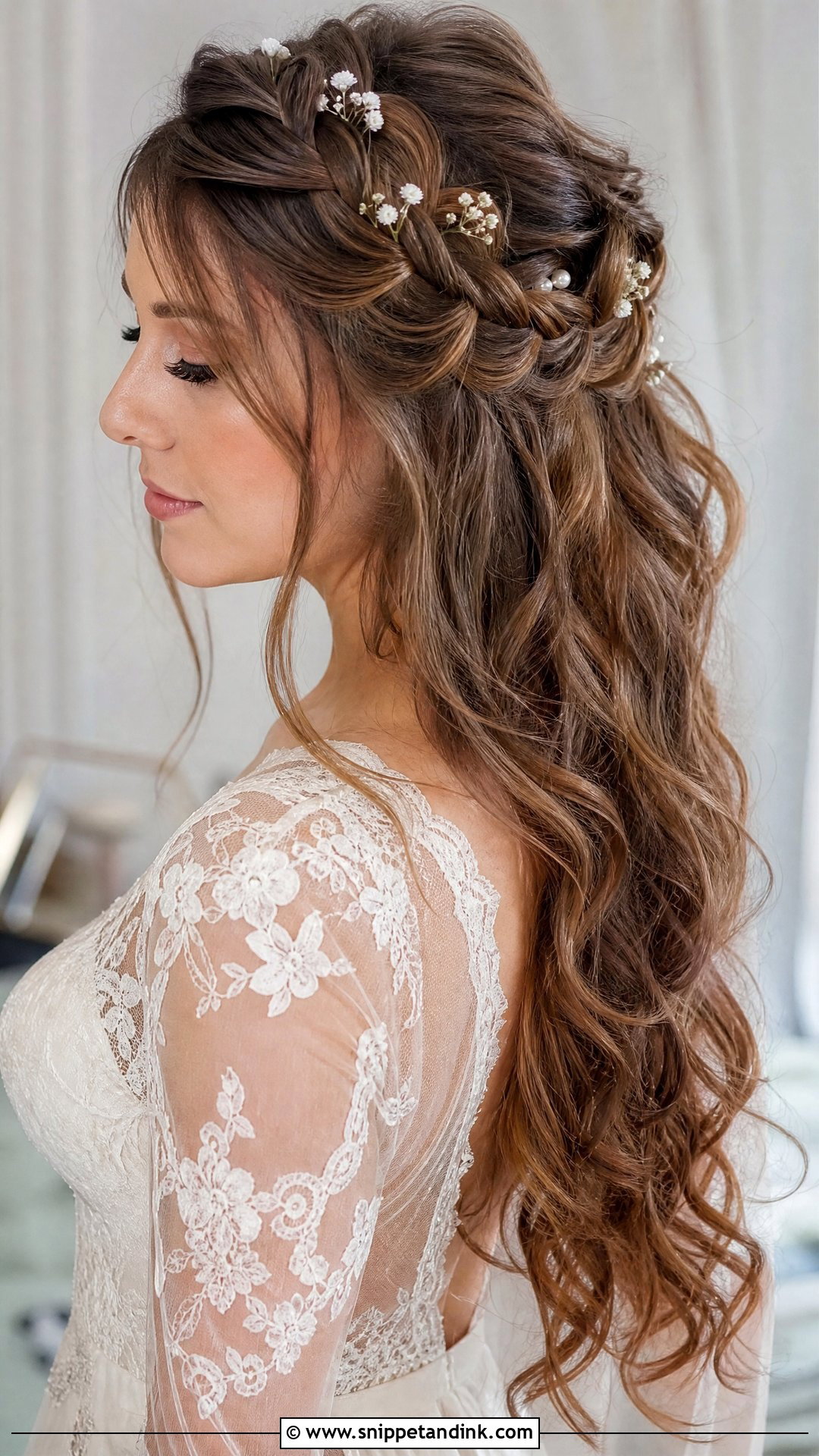 Elf Wedding Hair With Braided Crown - Snippet and Ink - 15 Elf Wedding Hair Ideas