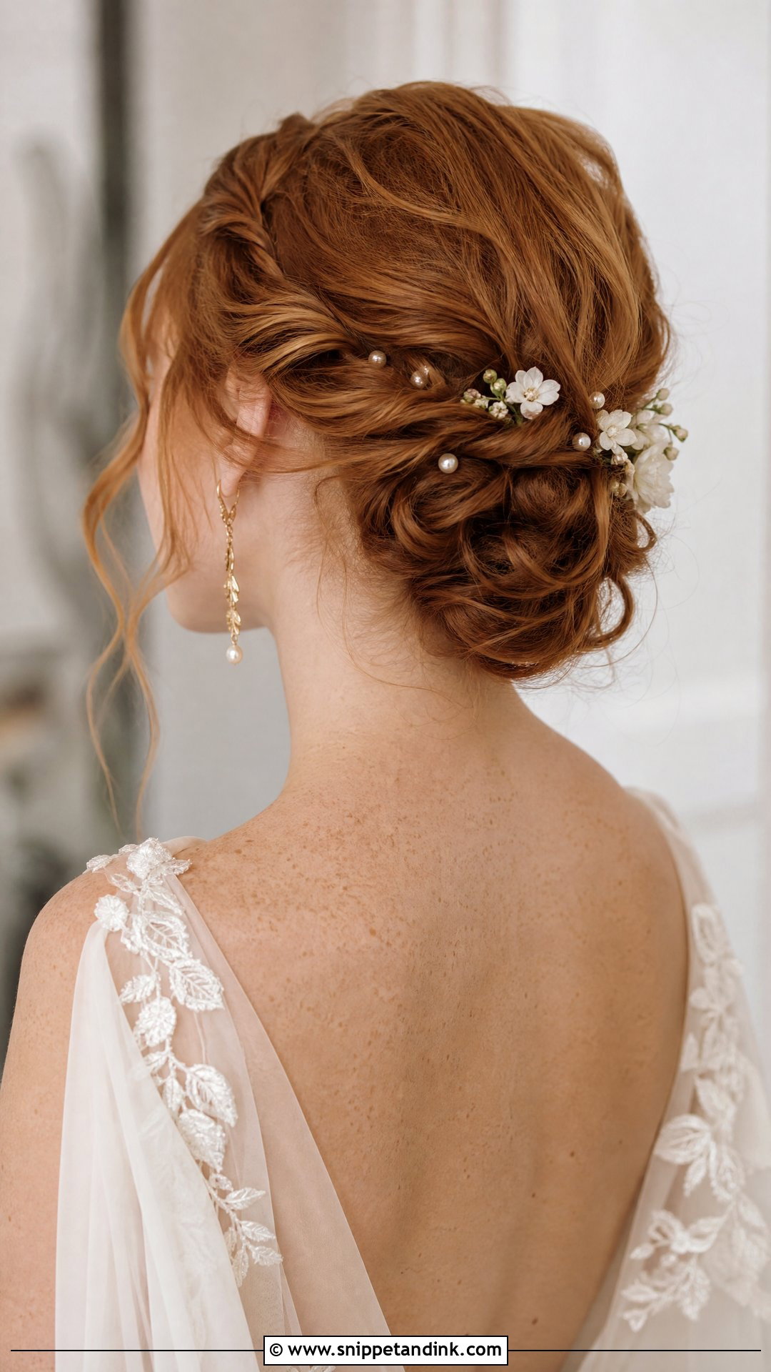 Elf Wedding Hair With Low Bun - Snippet and Ink - 15 Elf Wedding Hair Ideas