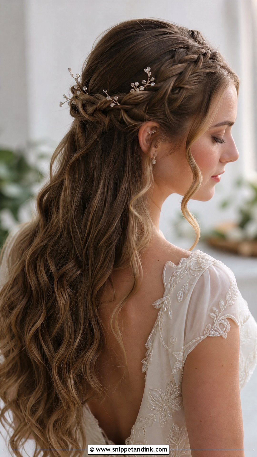 Elf Wedding Hair With Soft Face Framing Braids - Snippet and Ink - 15 Elf Wedding Hair Ideas