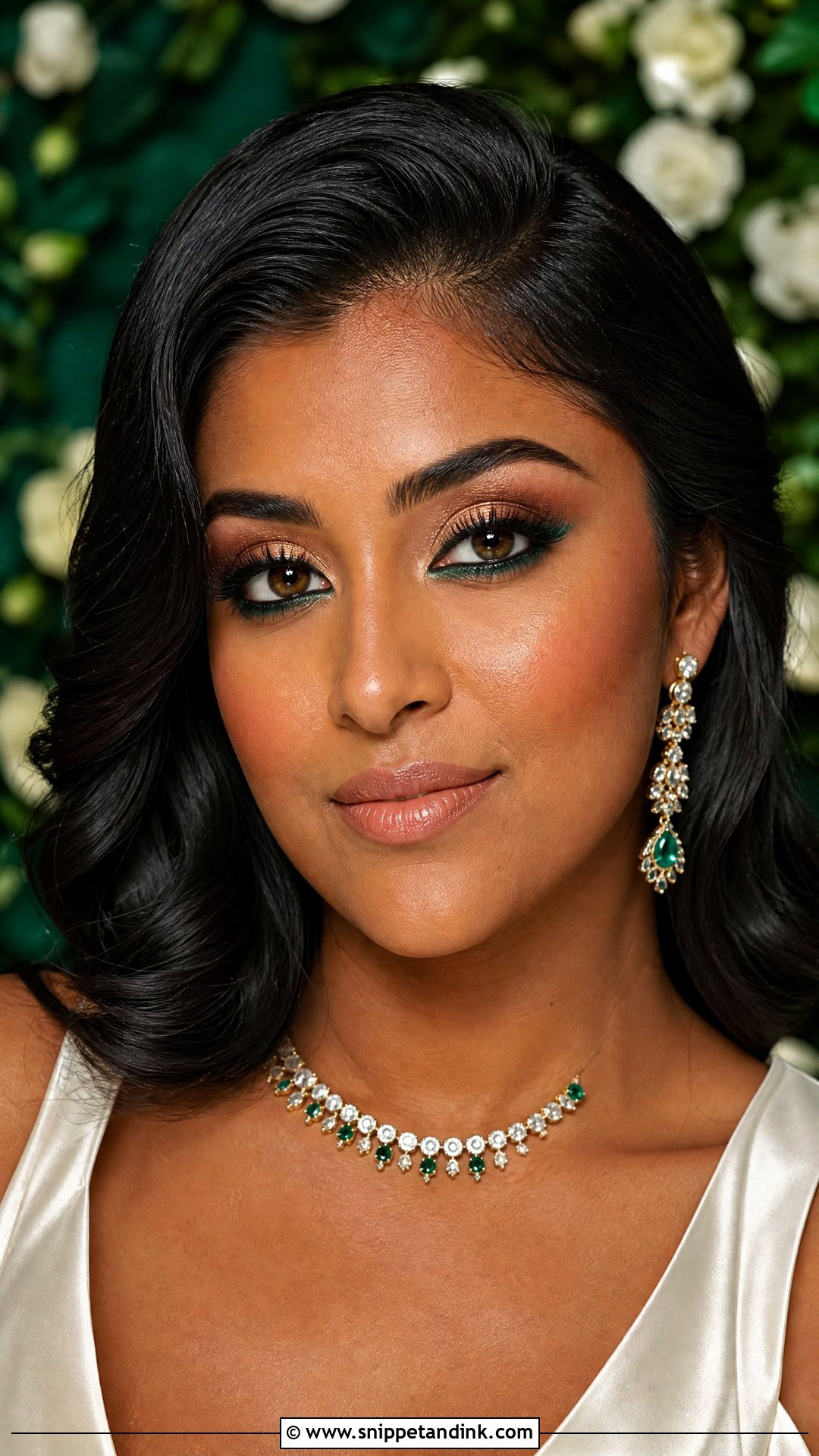 Emerald Wedding Makeup For Brown Eyes - Snippet and Ink - 20 Wedding Makeup Ideas for Brown Eyes