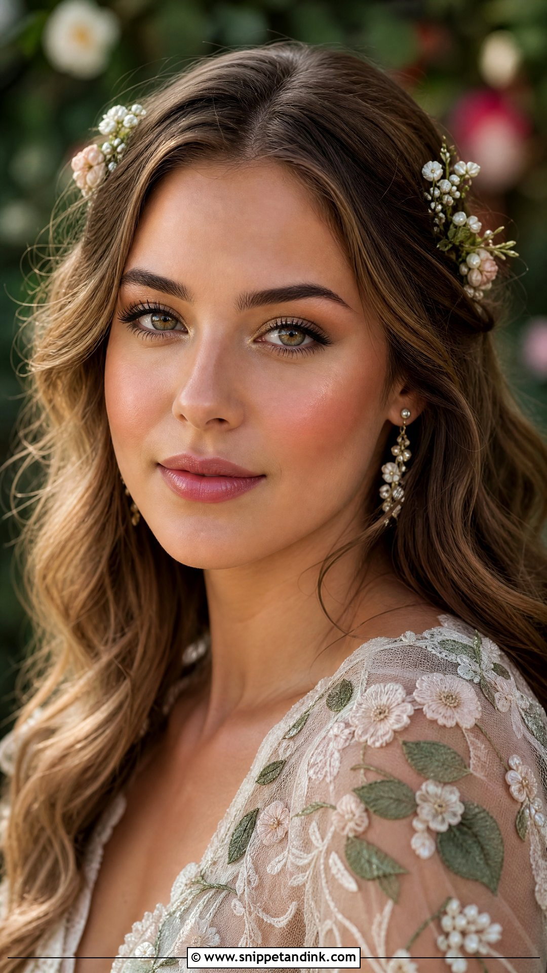 Enchanted Garden Wedding Makeup - Snippet and Ink - 20 Fantasy Wedding Makeup Ideas