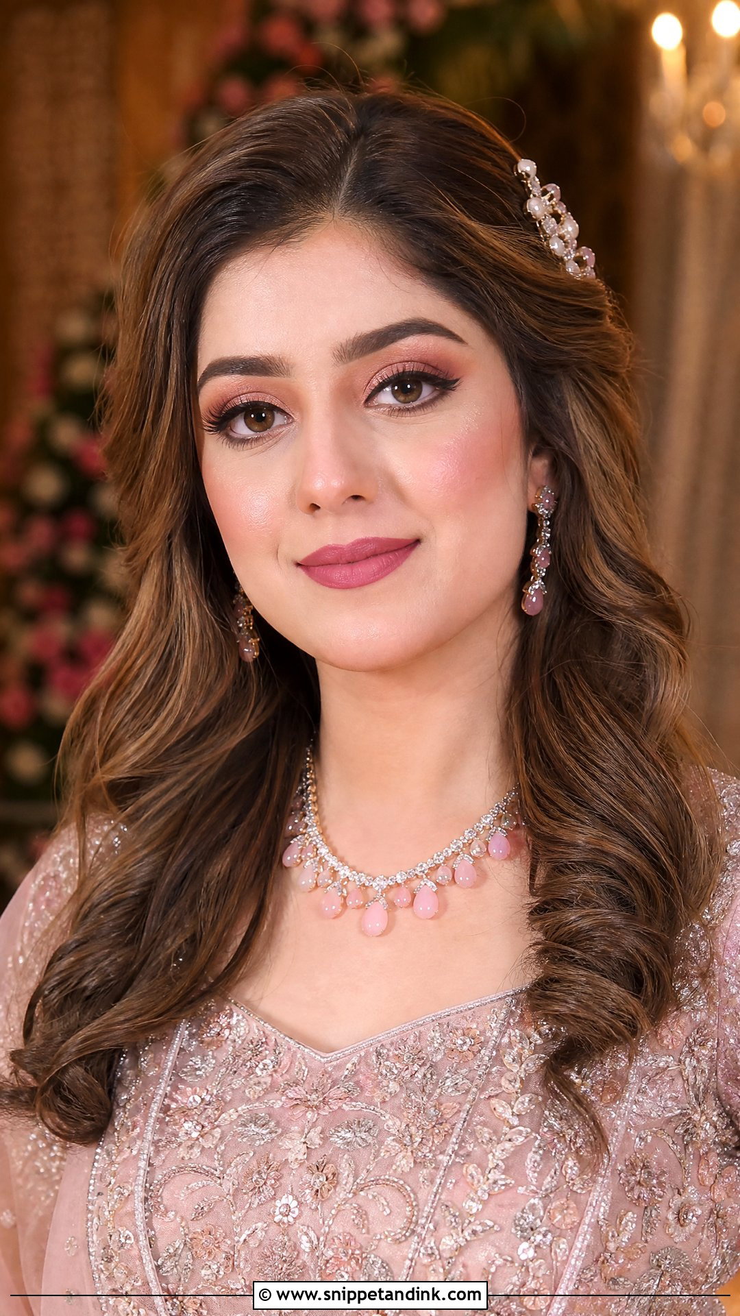 Engagement Bridal Makeup - Snippet and Ink - 30 Indian Bridal Makeup Ideas