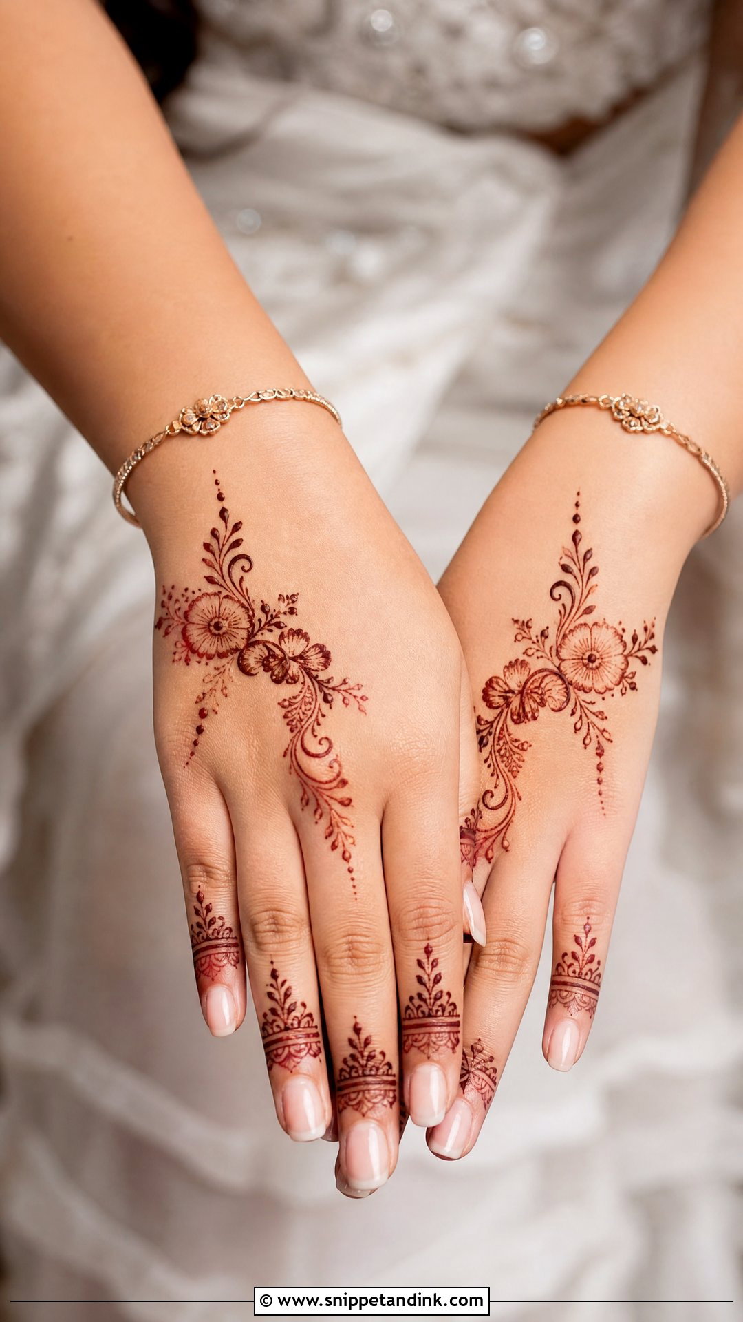 Engagement Bridesmaid Mehndi Design - Snippet and Ink - 25 Mehendi Look for Bridesmaid Ideas