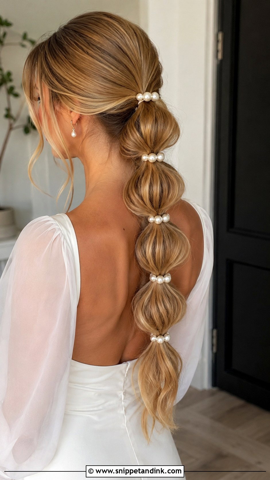 Engagement Bubble Braid - Snippet and Ink - 20 Bridal Hairstyles for Engagement