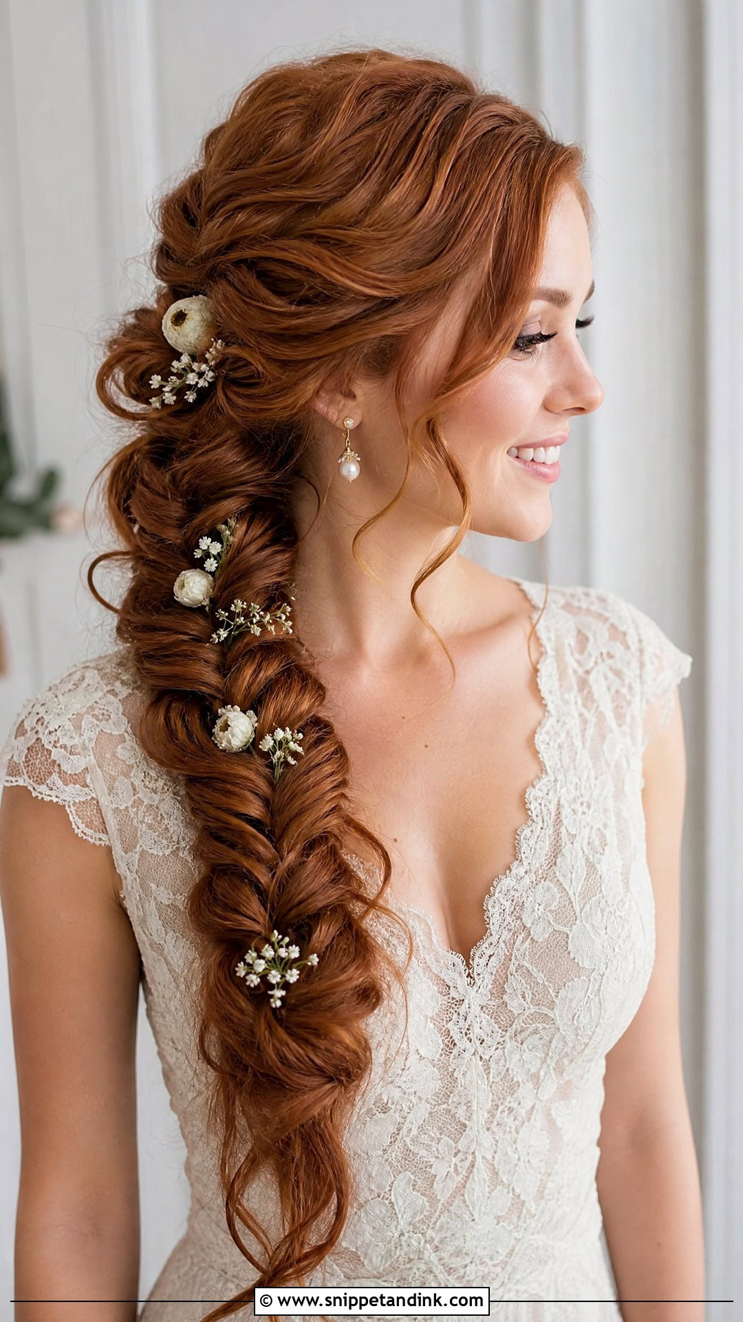 Engagement Fishtail Braid - Snippet and Ink - 15 Engagement Hairstyles Tutorial