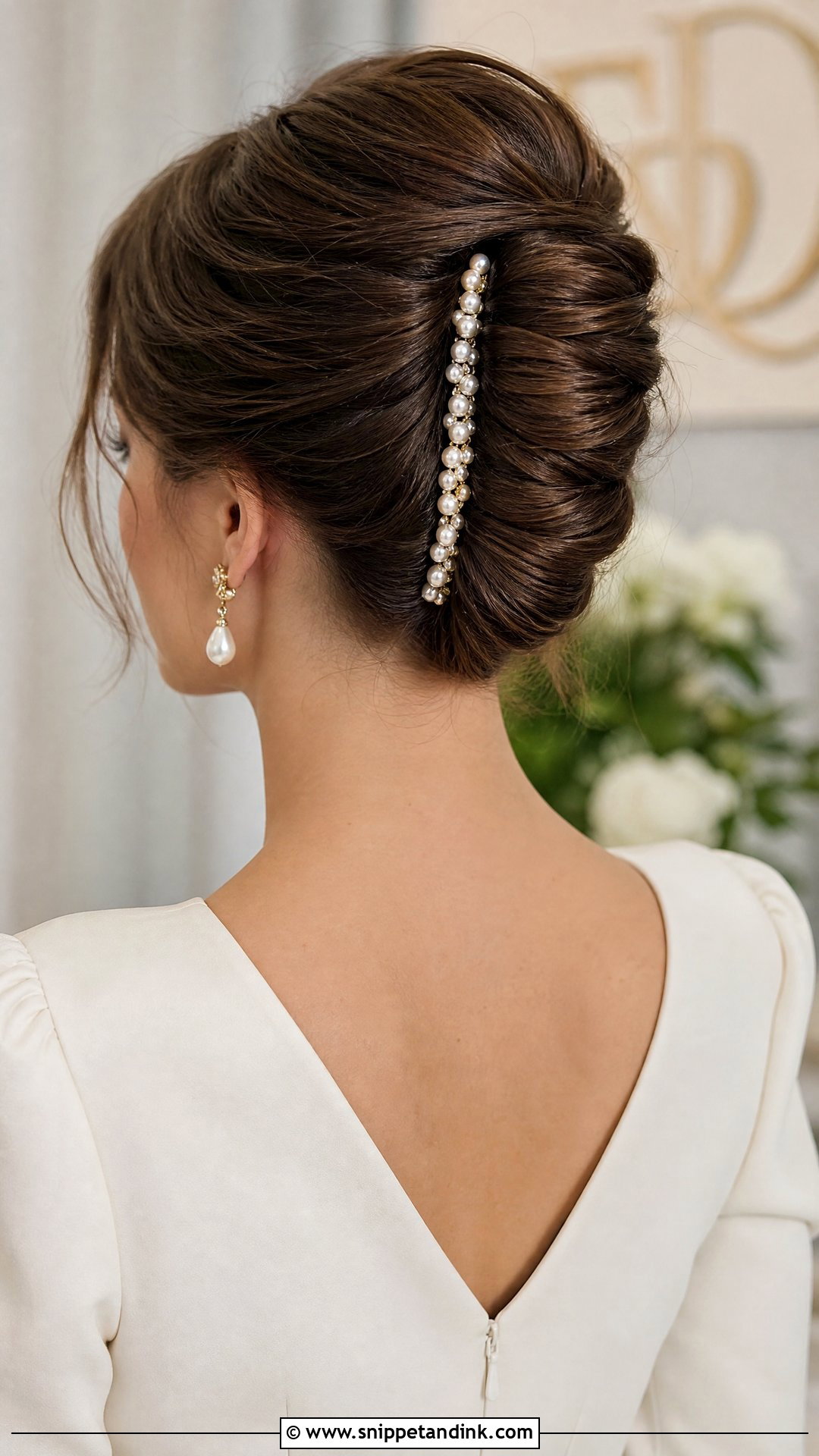 Engagement French Twist - Snippet and Ink - 15 Engagement Updo Hairstyles