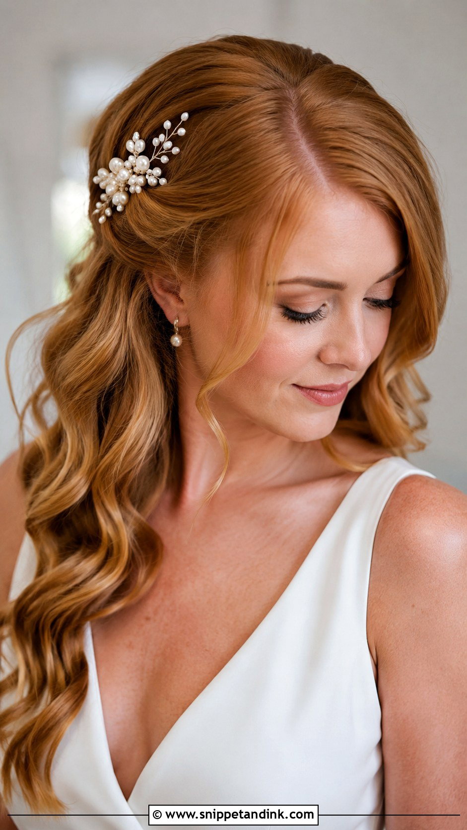 Engagement Hairstyle With Hair Accessories - Snippet and Ink - 20 Hairdo for Engagement Ideas