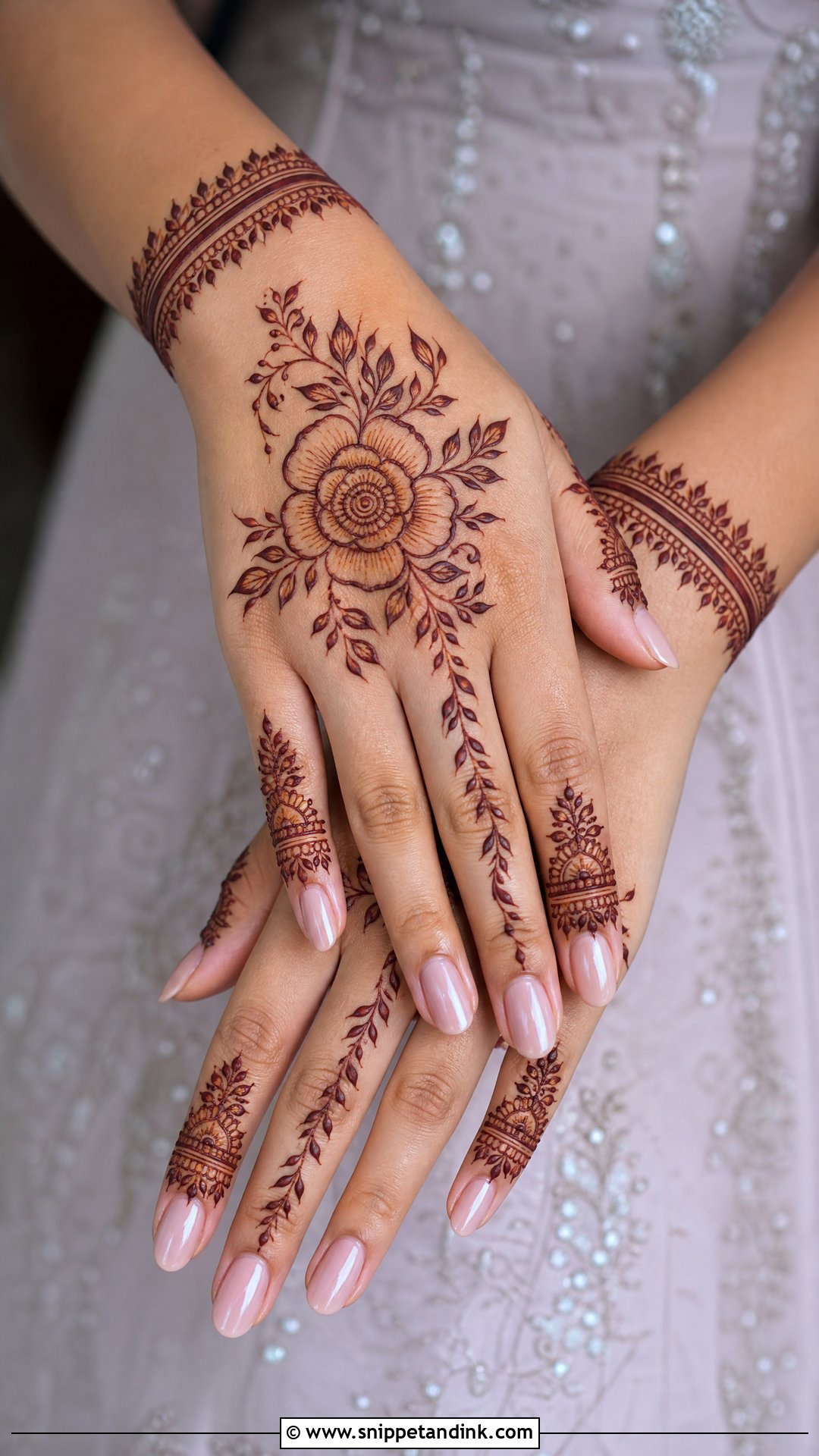 Engagement Mehndi Design - Snippet and Ink - 35 Mehndi Design Photos Ideas