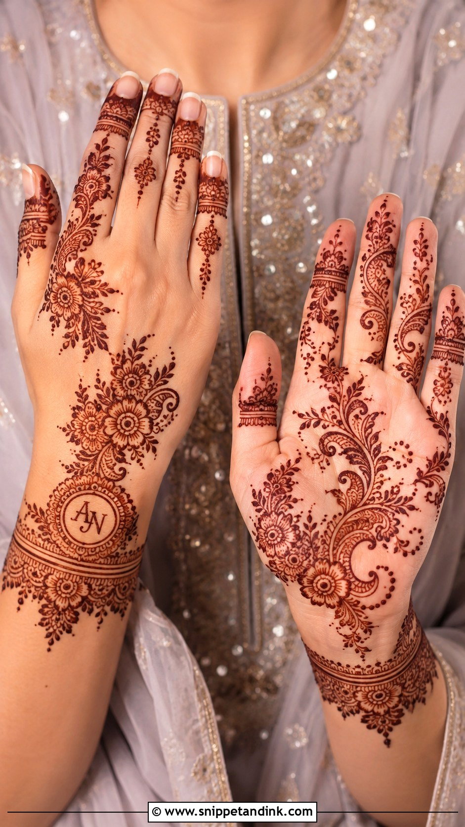 Engagement Mehndi Design - Snippet and Ink - 35 New Latest Mehndi Design Ideas