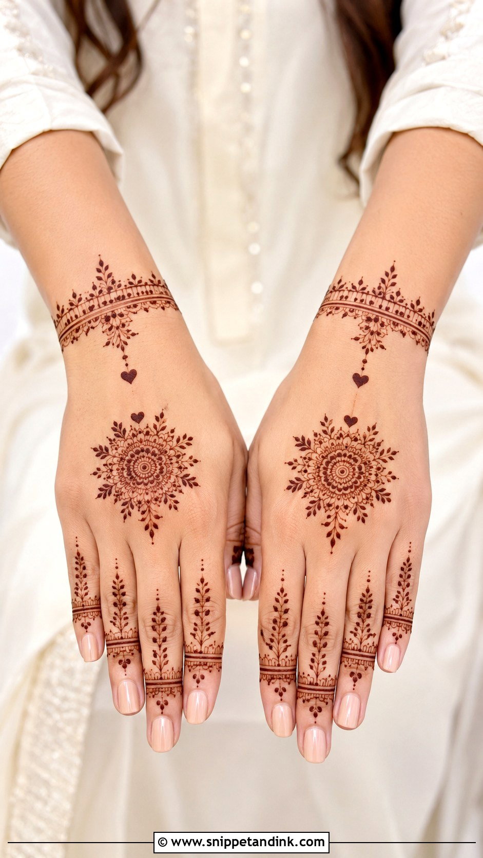 Engagement Mehndi Design - Snippet and Ink - 35 New Style Mehndi Design Ideas