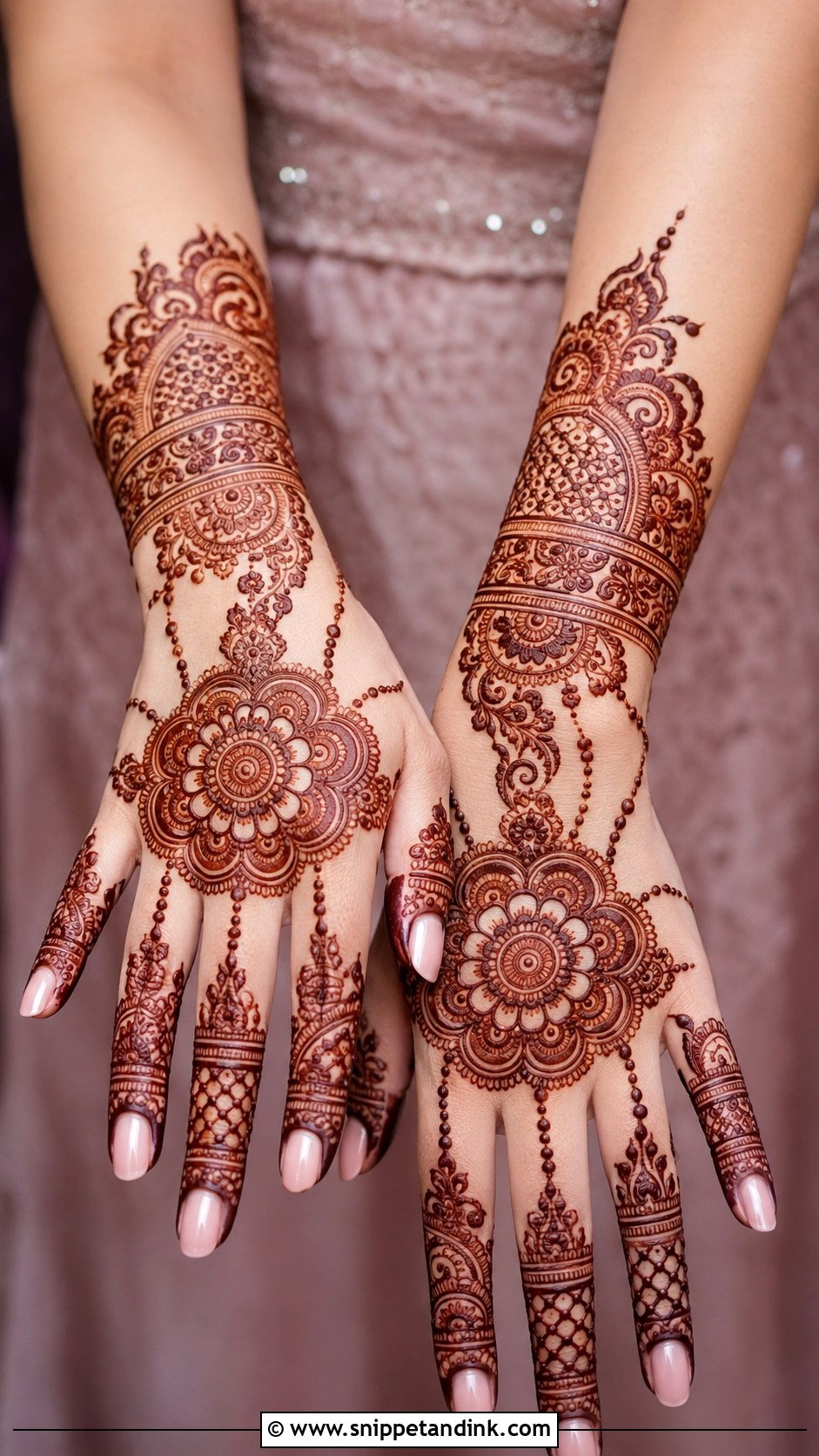 Engagement Mehndi Design 2018 - Snippet and Ink - 35 Mehndi Designs 2018