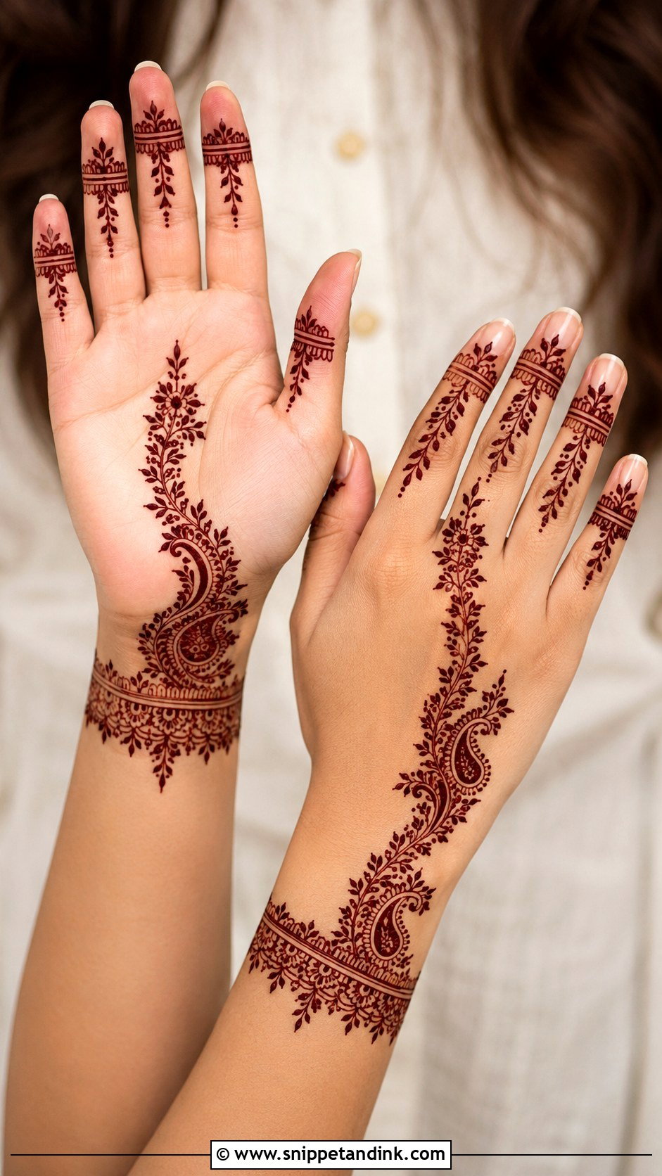 Engagement Mehndi Design For Short Hands - Snippet and Ink - 30 Engagement Mehndi Designs for Bride