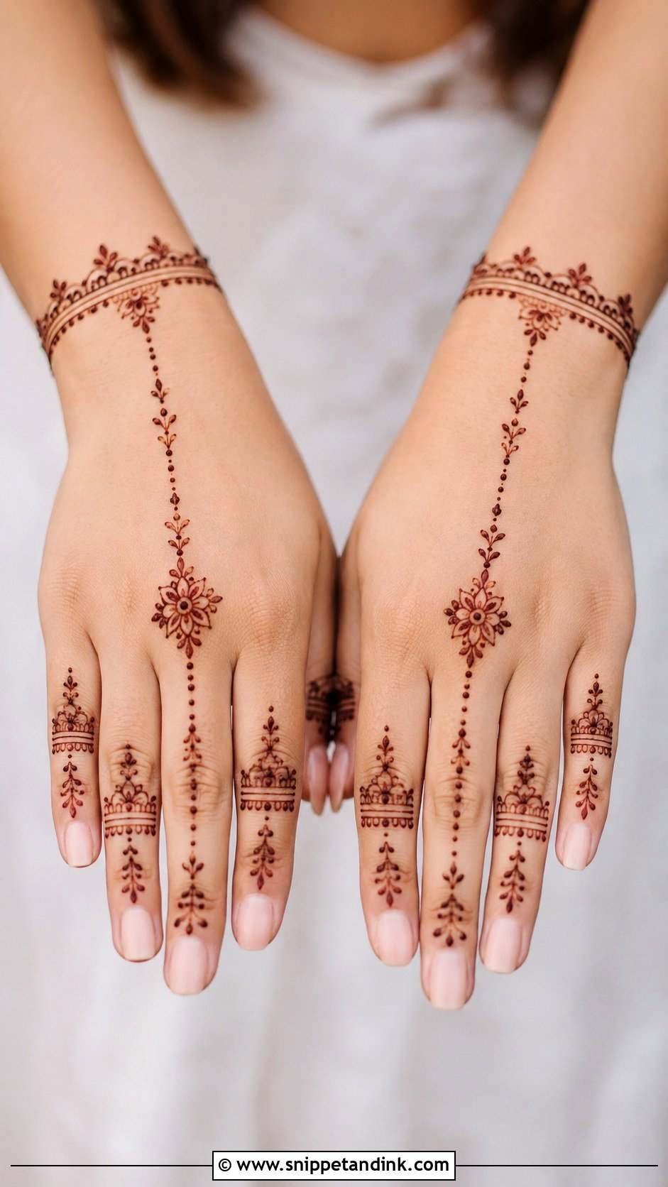 Engagement Ring Mehndi Design - Snippet and Ink - 35 Engagement Mehndi Designs