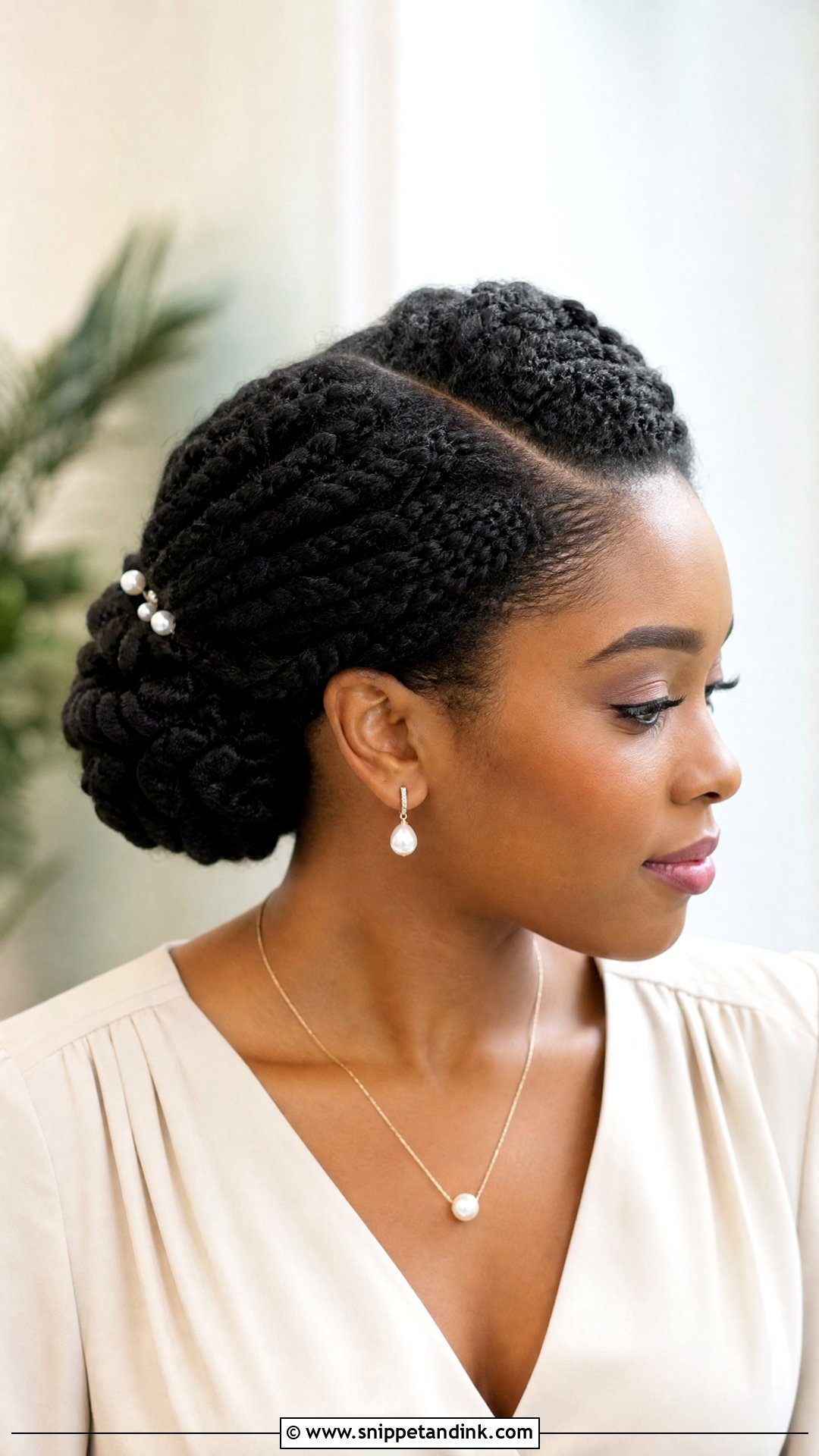 Engagement Twist Updo - Snippet and Ink - 15 Engagement Hairstyles Black Women