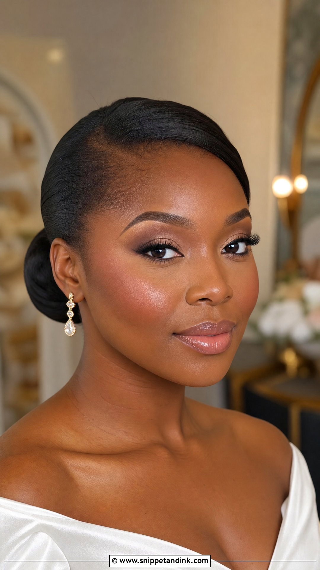 Espresso Bridal Makeup For Brown Eyes - Snippet and Ink - 25 Natural Glam Wedding Makeup for Brown Eyes