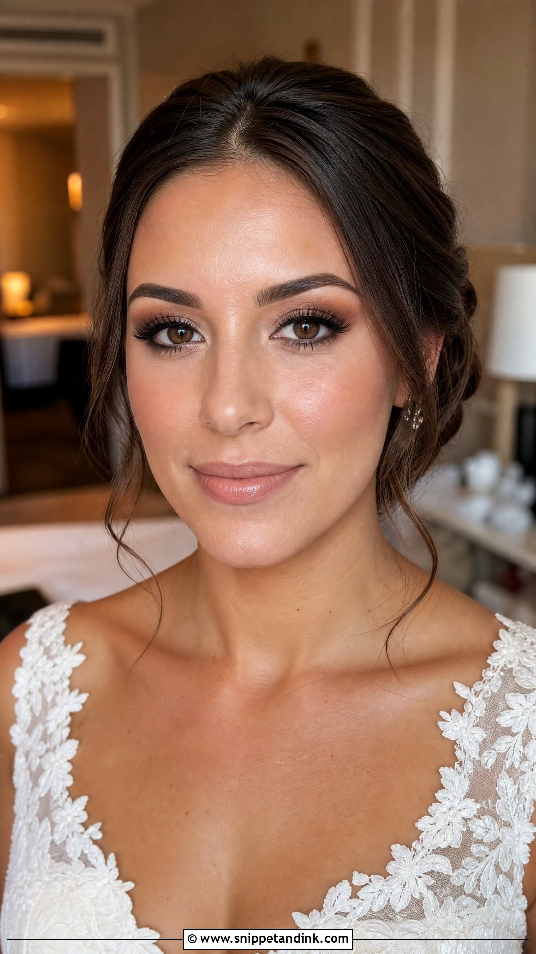 Espresso Bridal Makeup for Brown Eyes - Snippet and Ink - 25 Bridal Make Up for Brown Eyes