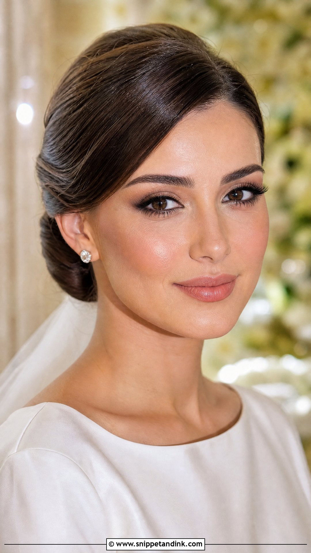 Espresso Liner Bridal Makeup For Brown Eyes - Snippet and Ink - 30 Romantic Bridal Wedding Makeup for Brown Eyes