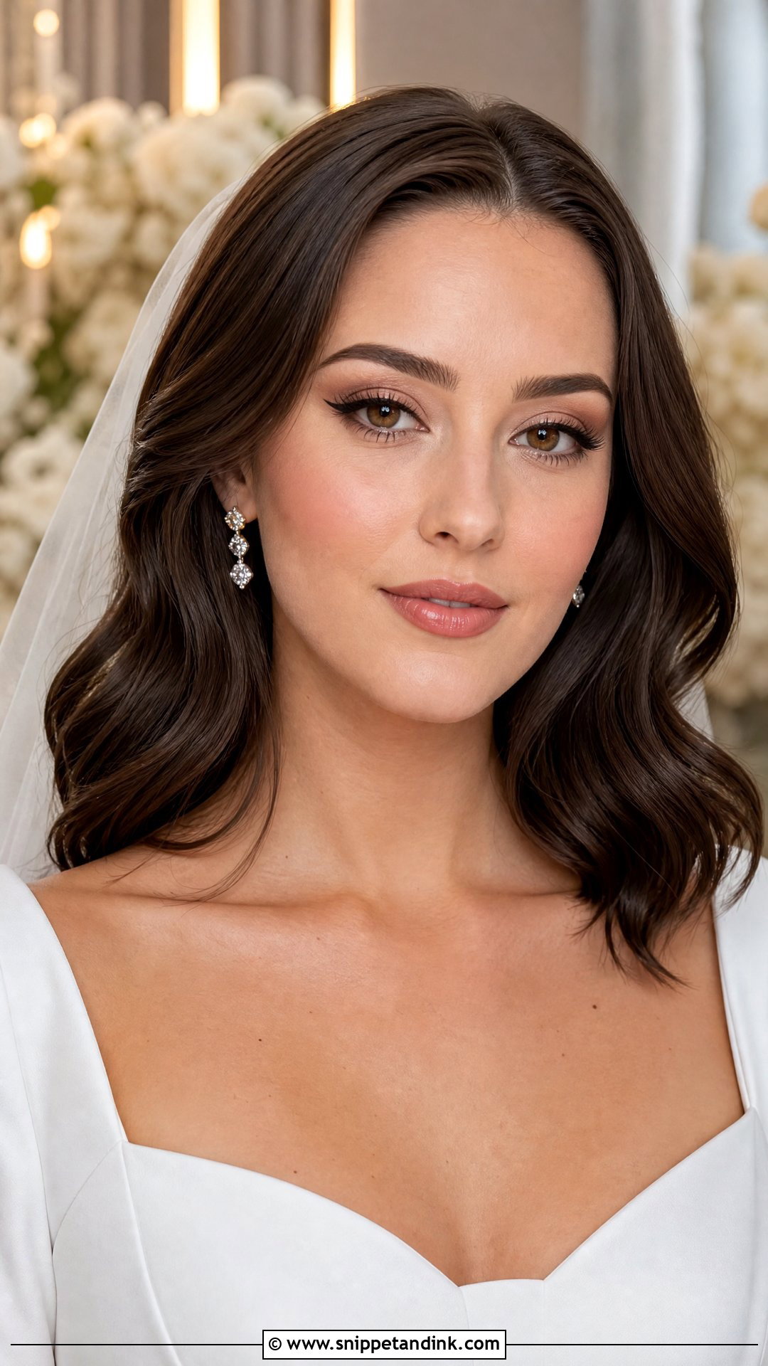 Espresso Wing Bridal Makeup For Brunette Brown Eyes - Snippet and Ink - 20 Bridal Makeup Brunette Brown Eyes