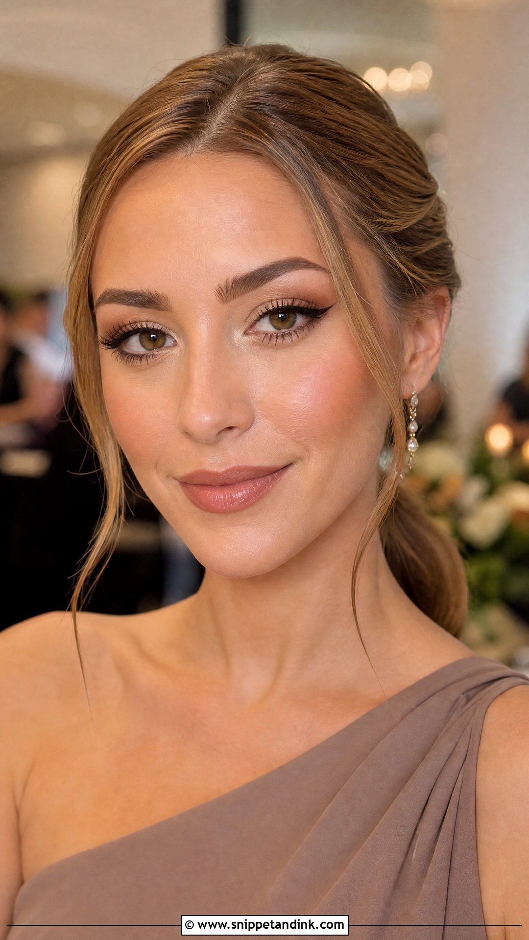 Espresso Wing Fall Wedding Makeup For Brown Eyes - Snippet and Ink - 20 Fall Wedding Makeup for Brown Eyes