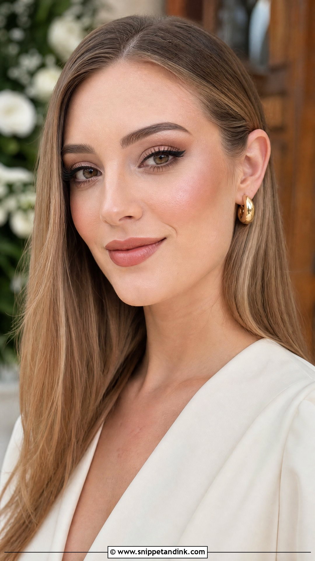 Espresso Wing Winter Wedding Makeup For Brown Eyes - Snippet and Ink - 20 Winter Wedding Makeup for Brown Eyes