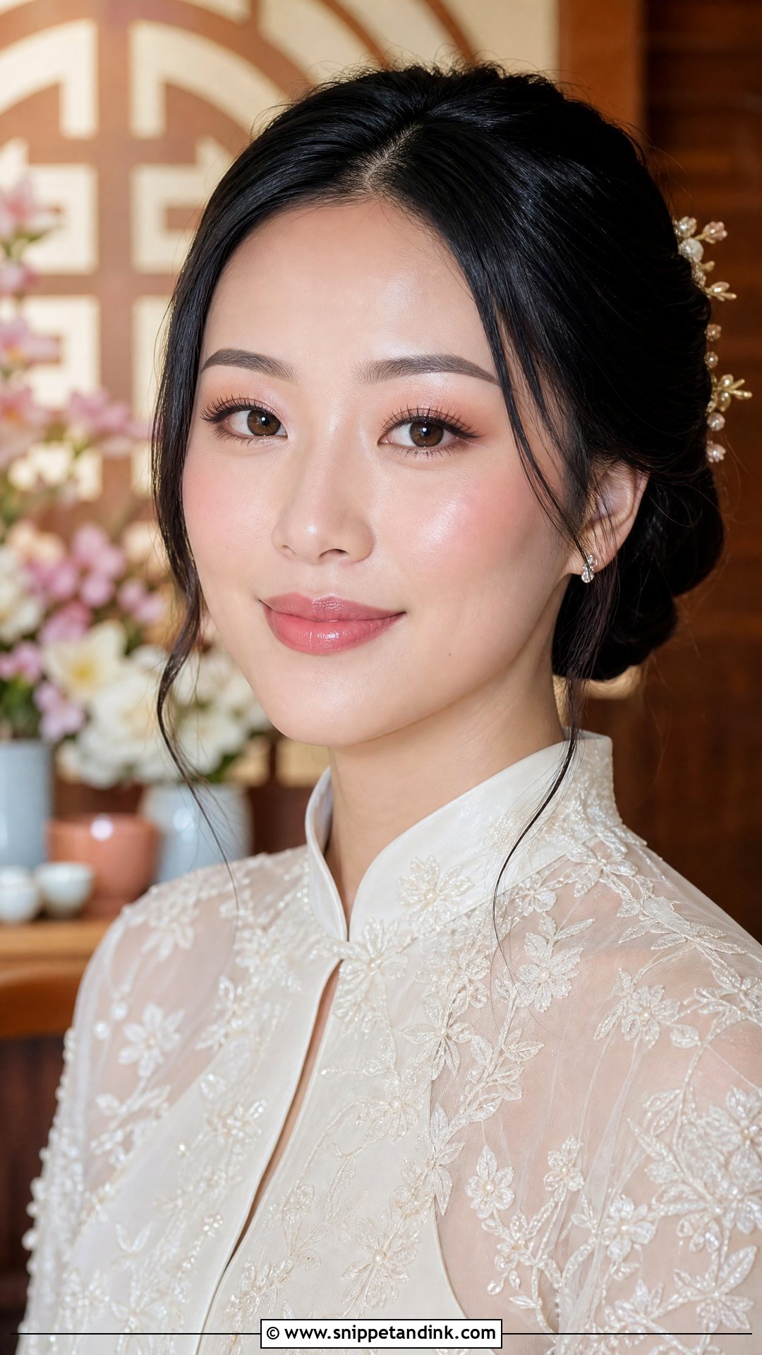 Ethereal Asian Bridal Makeup - Snippet and Ink - 25 Ethereal Wedding Makeup Ideas