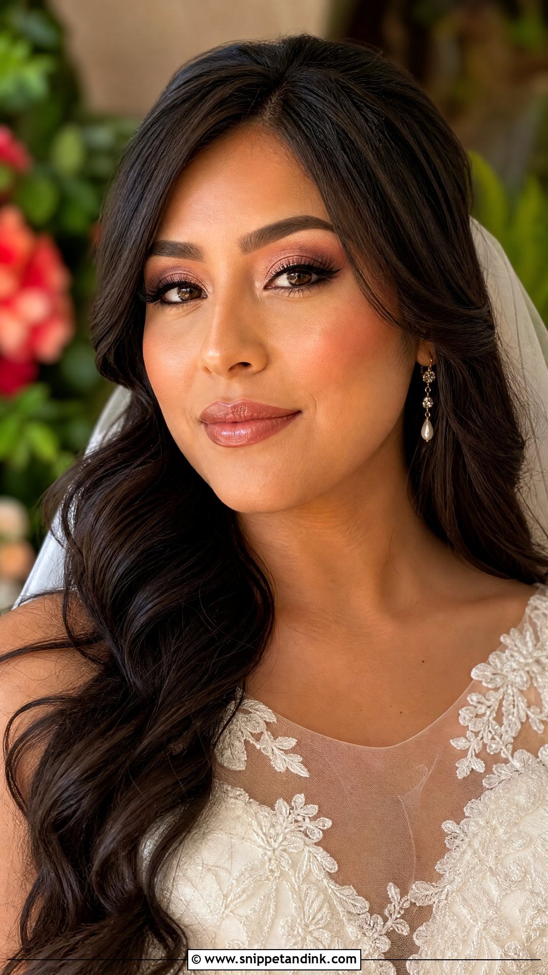 Ethereal Brown Skin Bridal Makeup - Snippet and Ink - 25 Ethereal Wedding Makeup Ideas