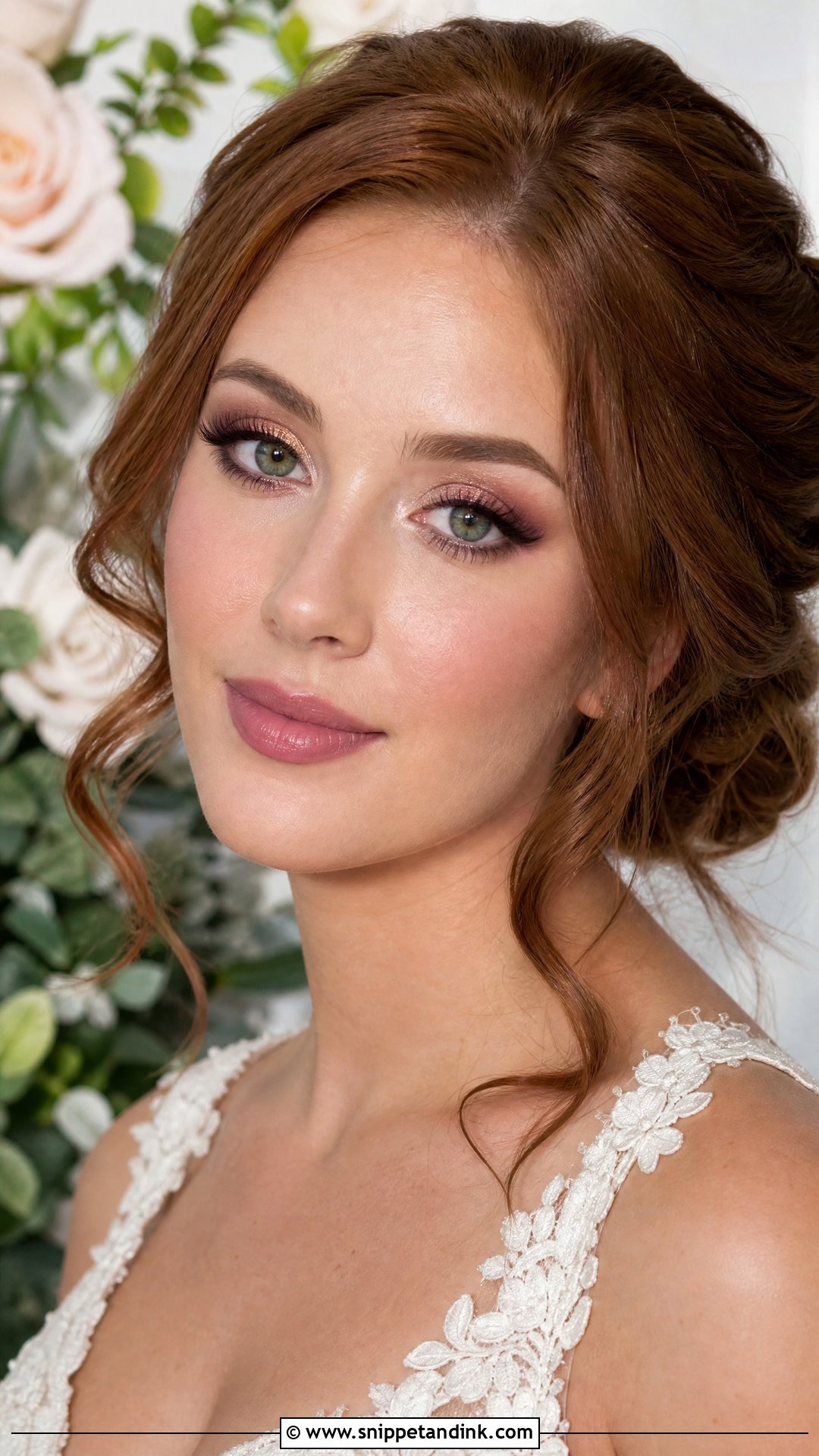 Ethereal Green Eye Wedding Makeup - Snippet and Ink - 25 Ethereal Wedding Makeup Ideas