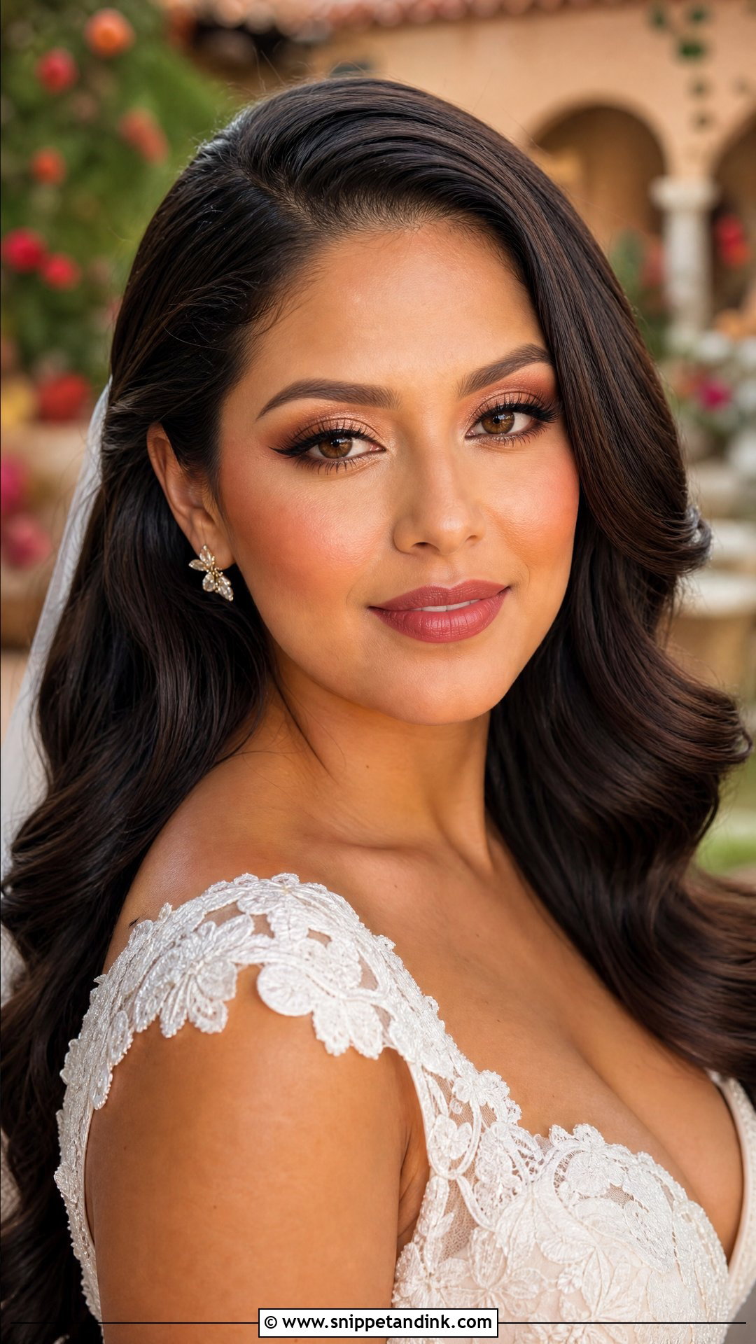 Ethereal Latina Bridal Makeup - Snippet and Ink - 25 Ethereal Wedding Makeup Ideas