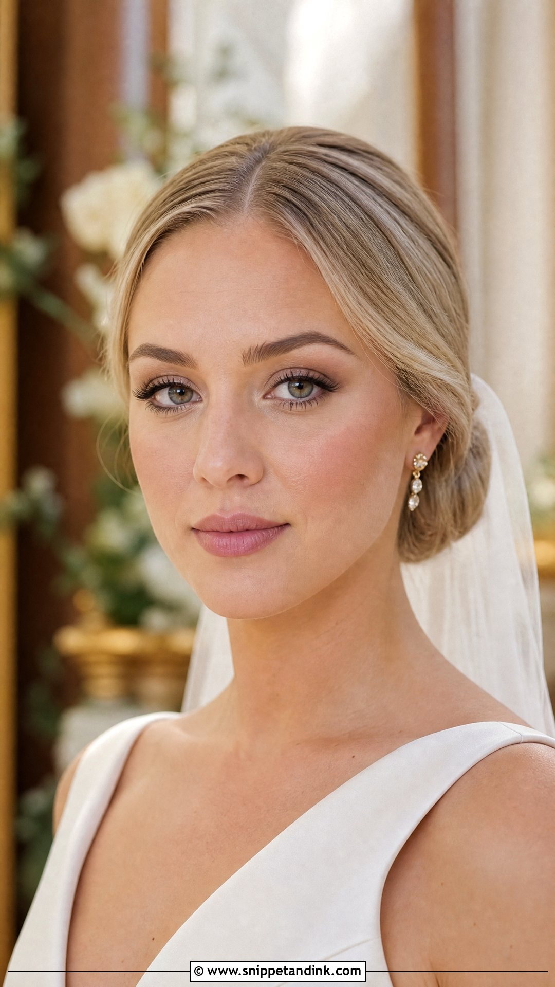 Ethereal Matte Wedding Makeup - Snippet and Ink - 25 Ethereal Wedding Makeup Ideas