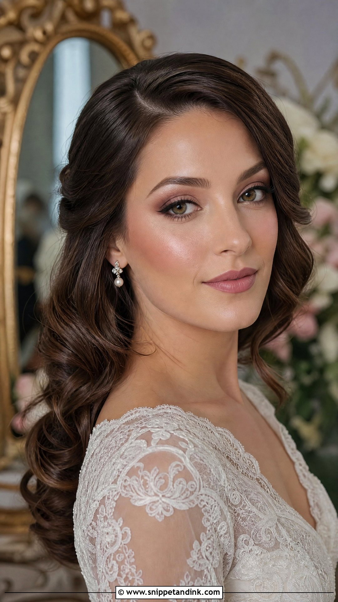 Ethereal Mauve Wedding Makeup - Snippet and Ink - 25 Ethereal Wedding Makeup Ideas