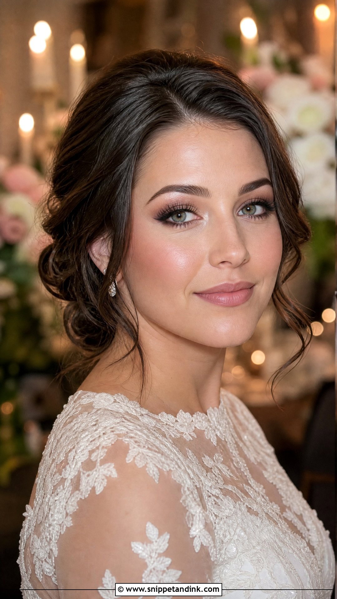 Ethereal Smokey Eye Wedding Makeup - Snippet and Ink - 25 Ethereal Wedding Makeup Ideas