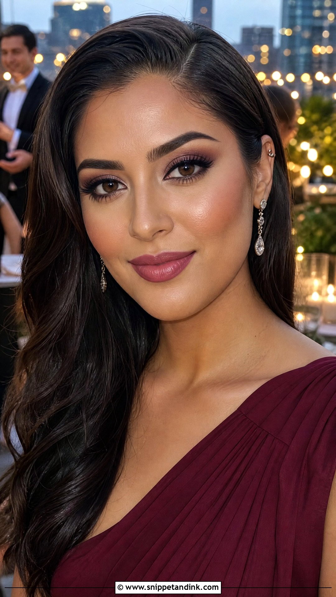 Evening Summer Wedding Makeup - Snippet and Ink - 20 Summer Wedding Makeup Looks