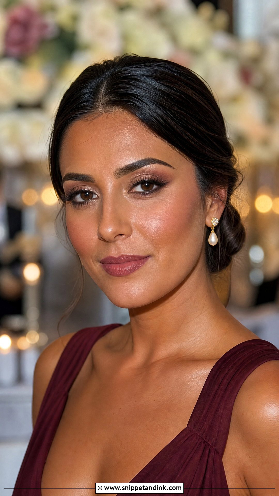 Evening Wedding Guest Makeup For Brunettes - Snippet and Ink - 20 Wedding Guest Makeup Brunette Ideas