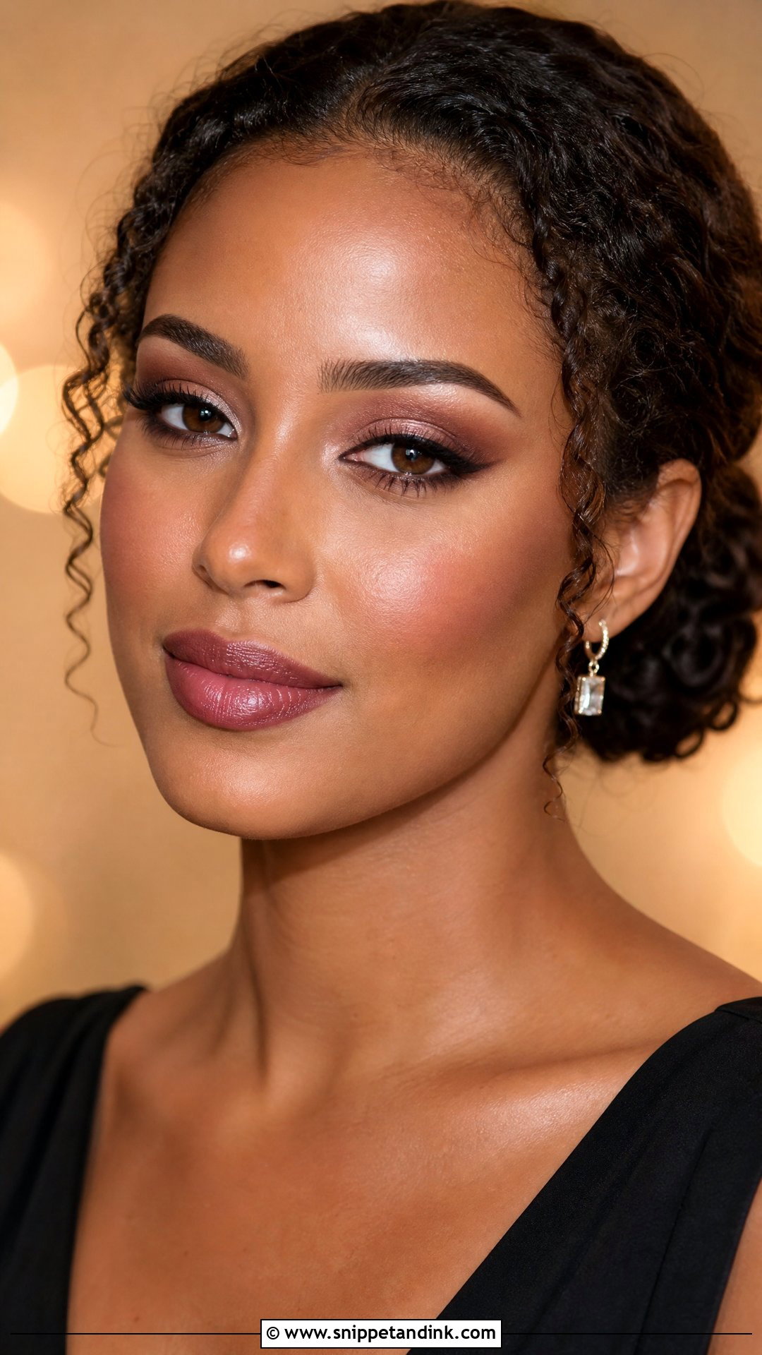 Evening Wedding Makeup Look - Snippet and Ink - 20 Simple Makeup Looks Wedding