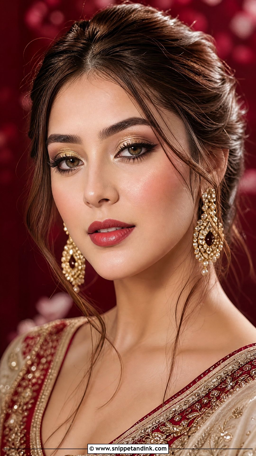 Fair Skin Barat Bridal Makeup - Snippet and Ink - 25 Barat Bridal Makeup Ideas