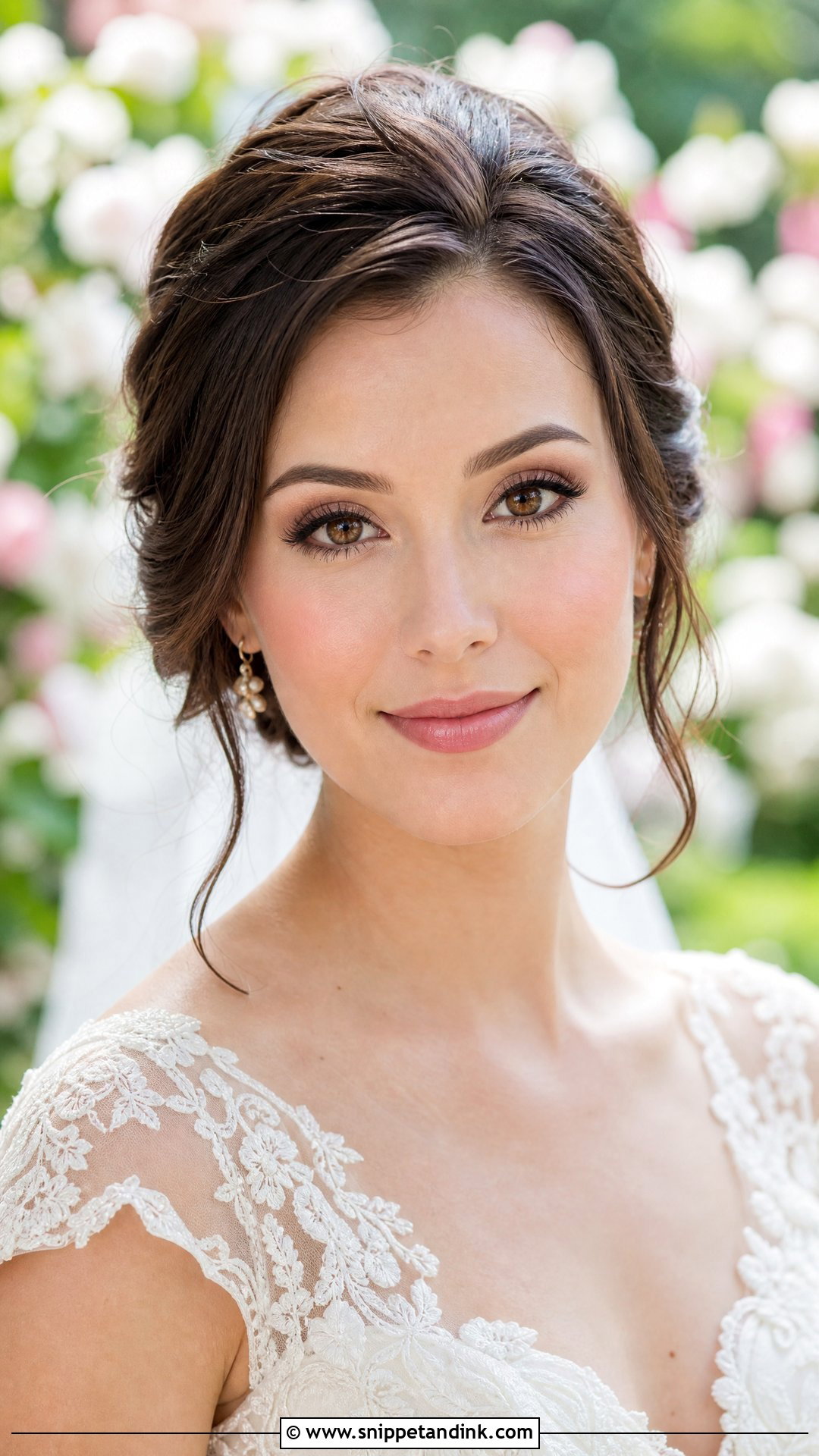 Fair Skin Bridal Makeup For Brown Eyes - Snippet and Ink - 25 Natural Bridal Makeup for Brown Eyes Brunettes