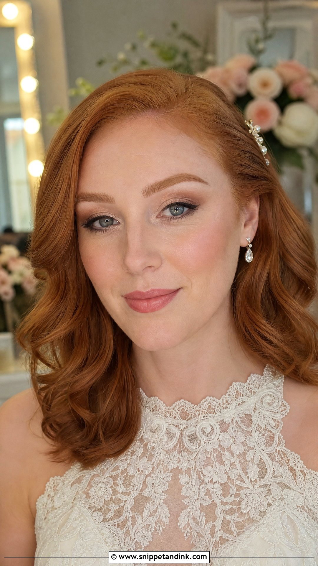 Fair Skin Wedding Makeup For Red Hair - Snippet and Ink - 20 Wedding Makeup Red Hair Ideas